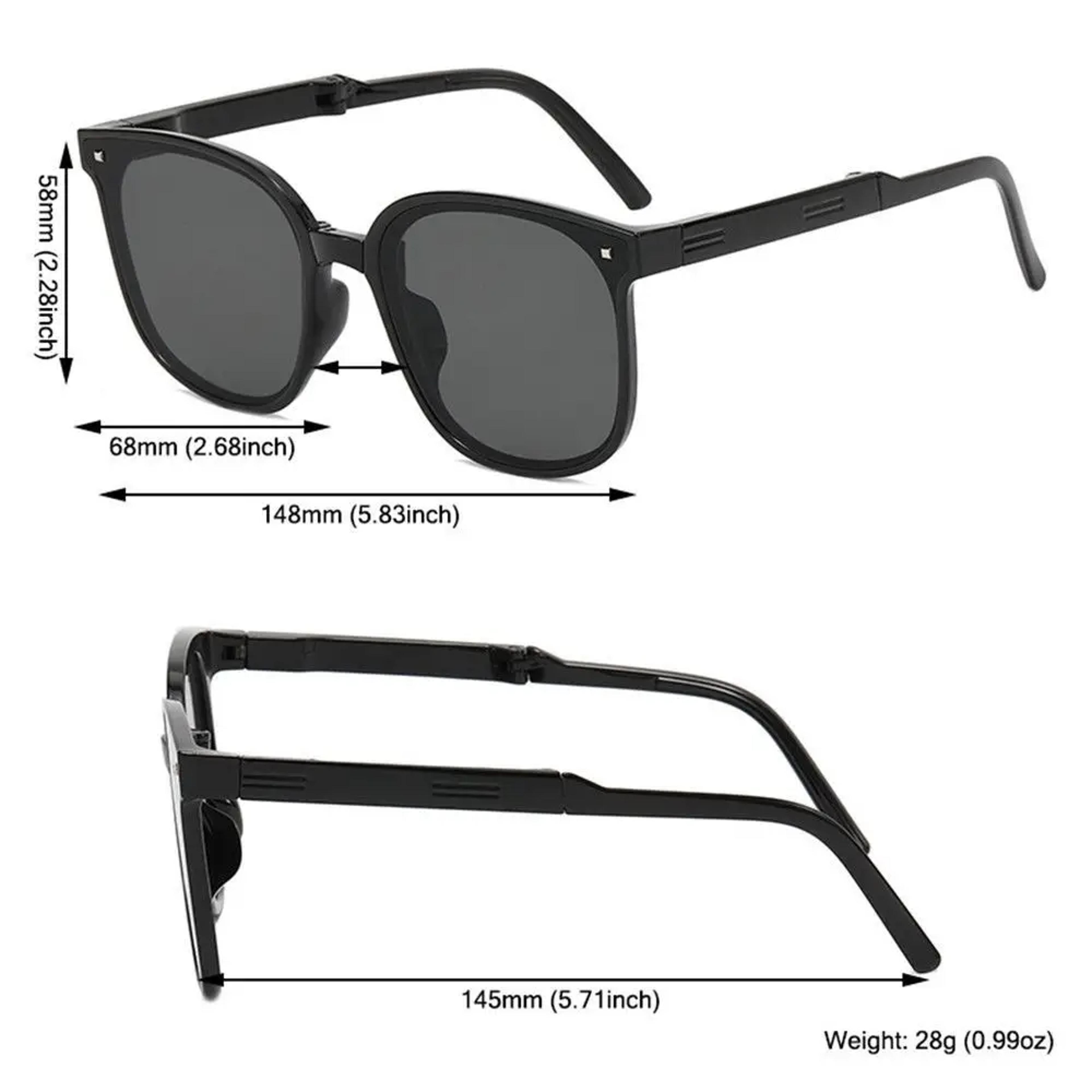 Foldable Sunglasses For Summer Easy Carry Goggles Driver Shades Eyewear For Women  Men 5