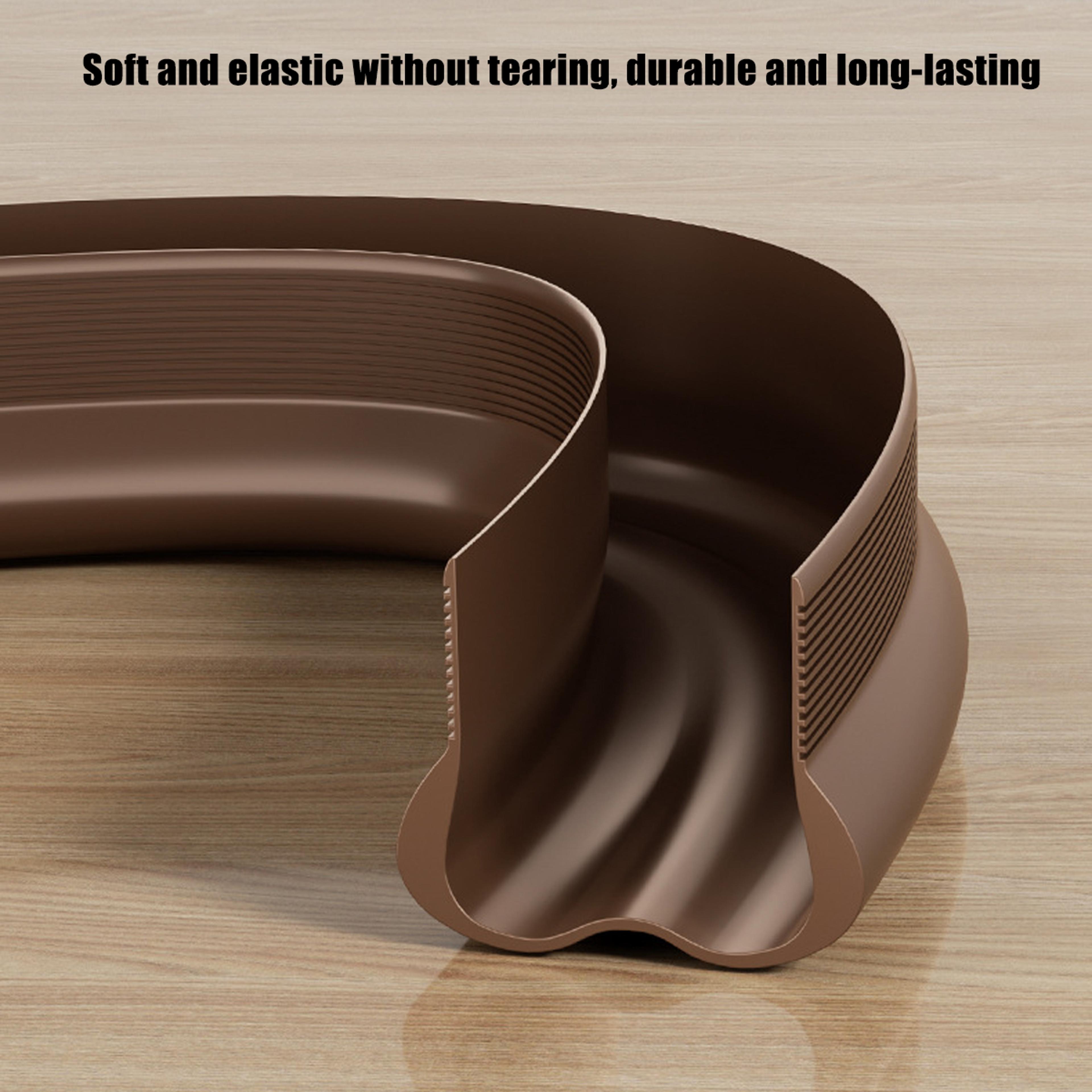 Door Draft Guard Flexible Sealing Strip Soundproof Weatherstrip Draft Stopper 1