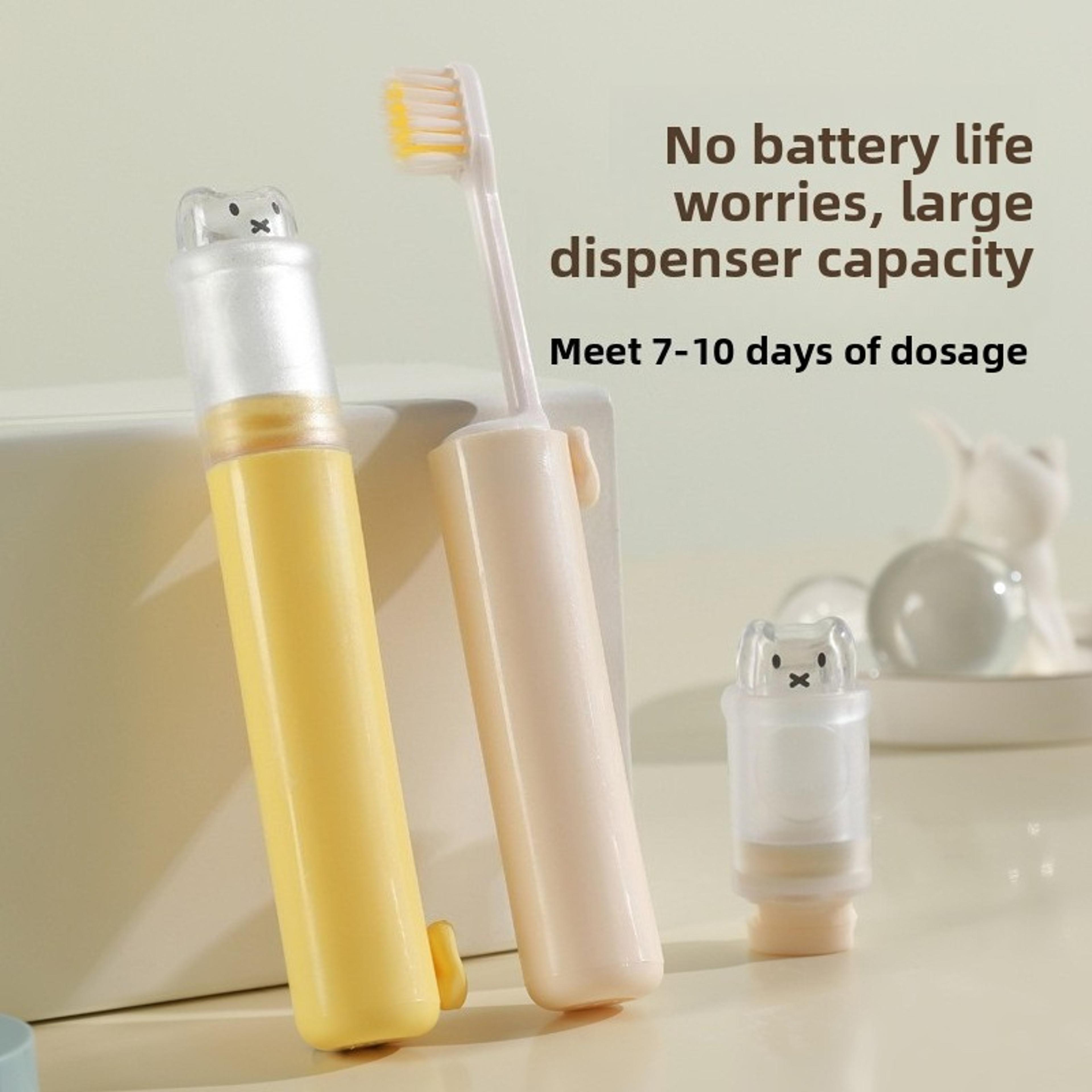 Toothbrush Toothpaste Organizer Cute Design For Business Trips 1