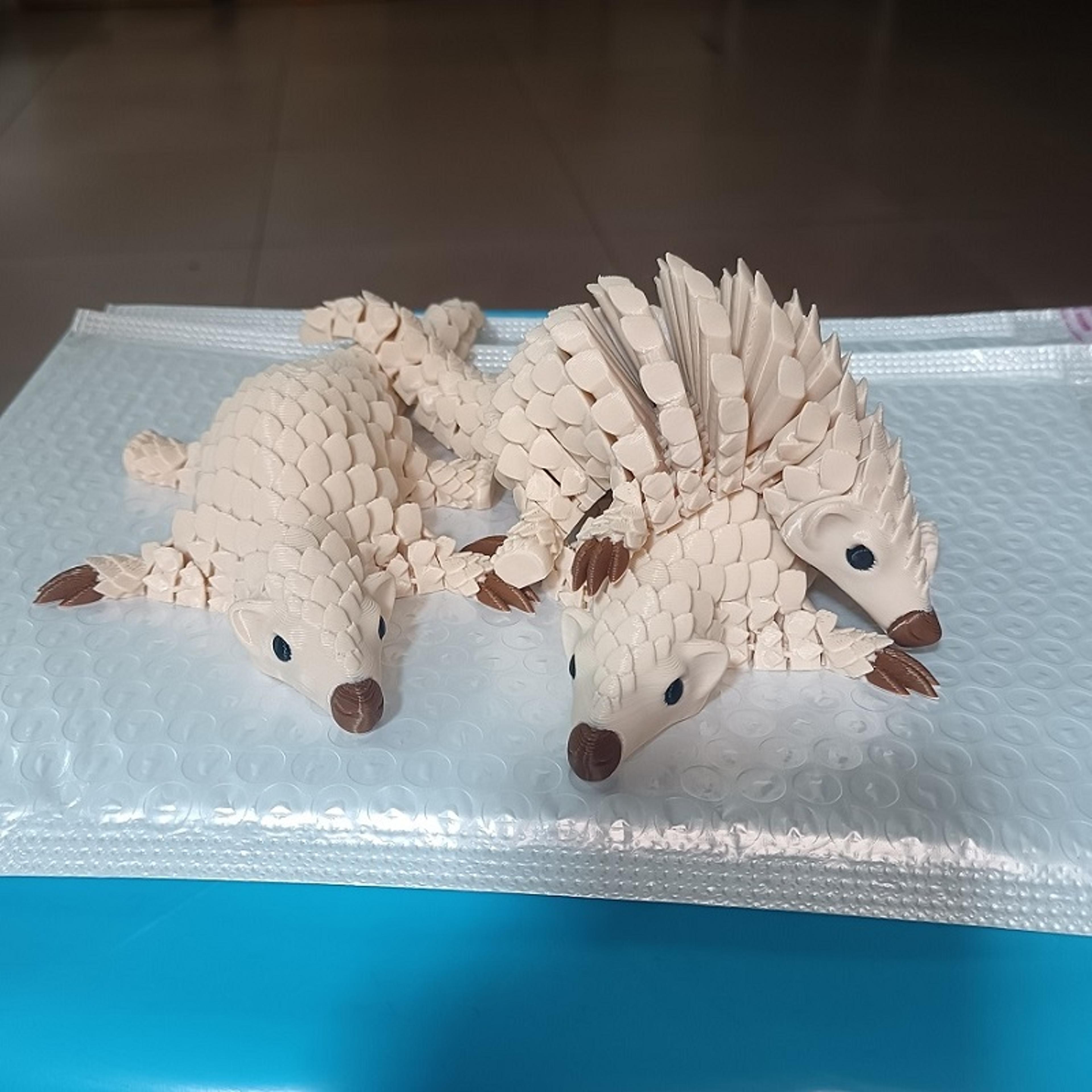 Animal Model Decoration Printed Pangolin Statue For Christmas And Home 2