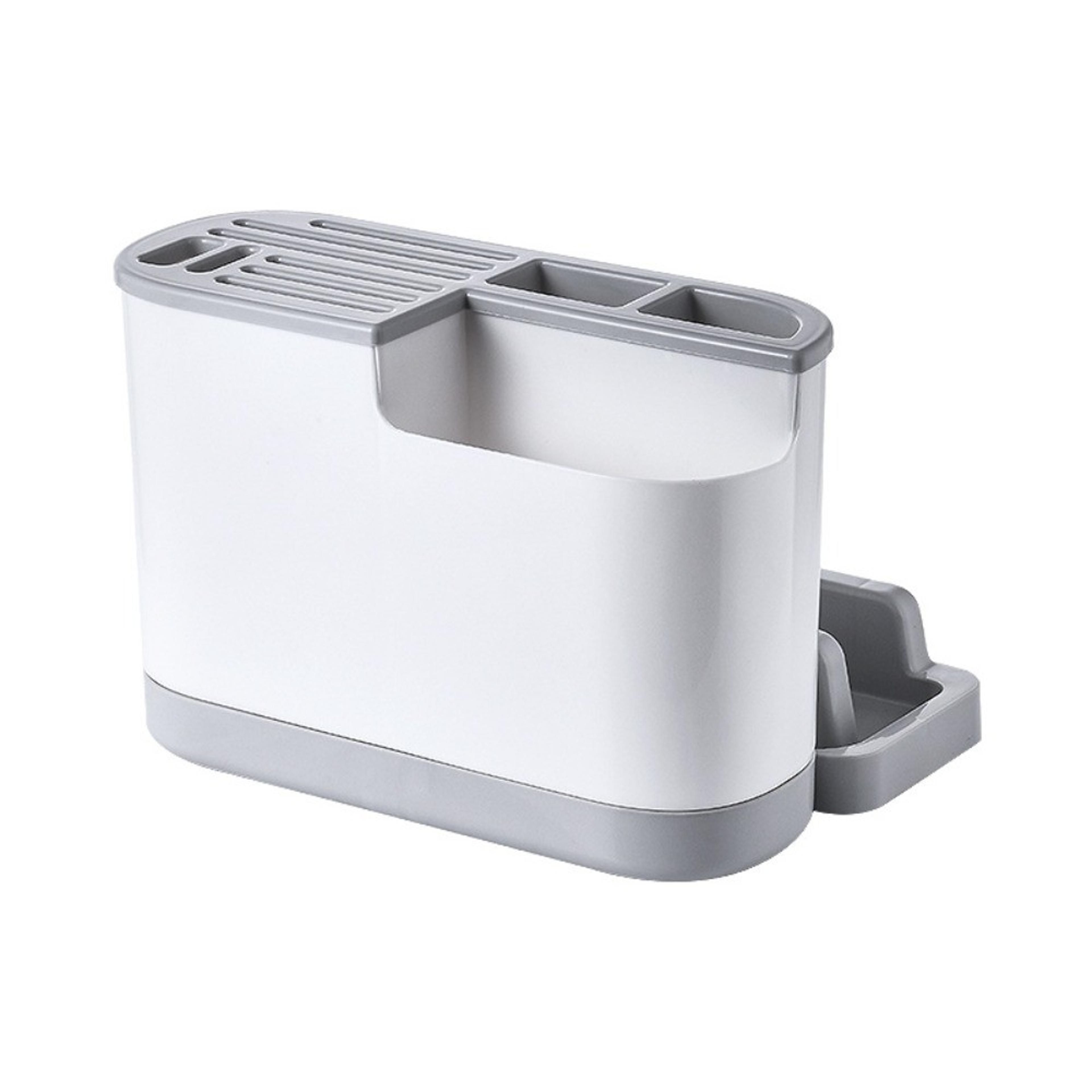 space saving multi kitchen cutlery holder, waterproof chopstick bucket, cutting board rack