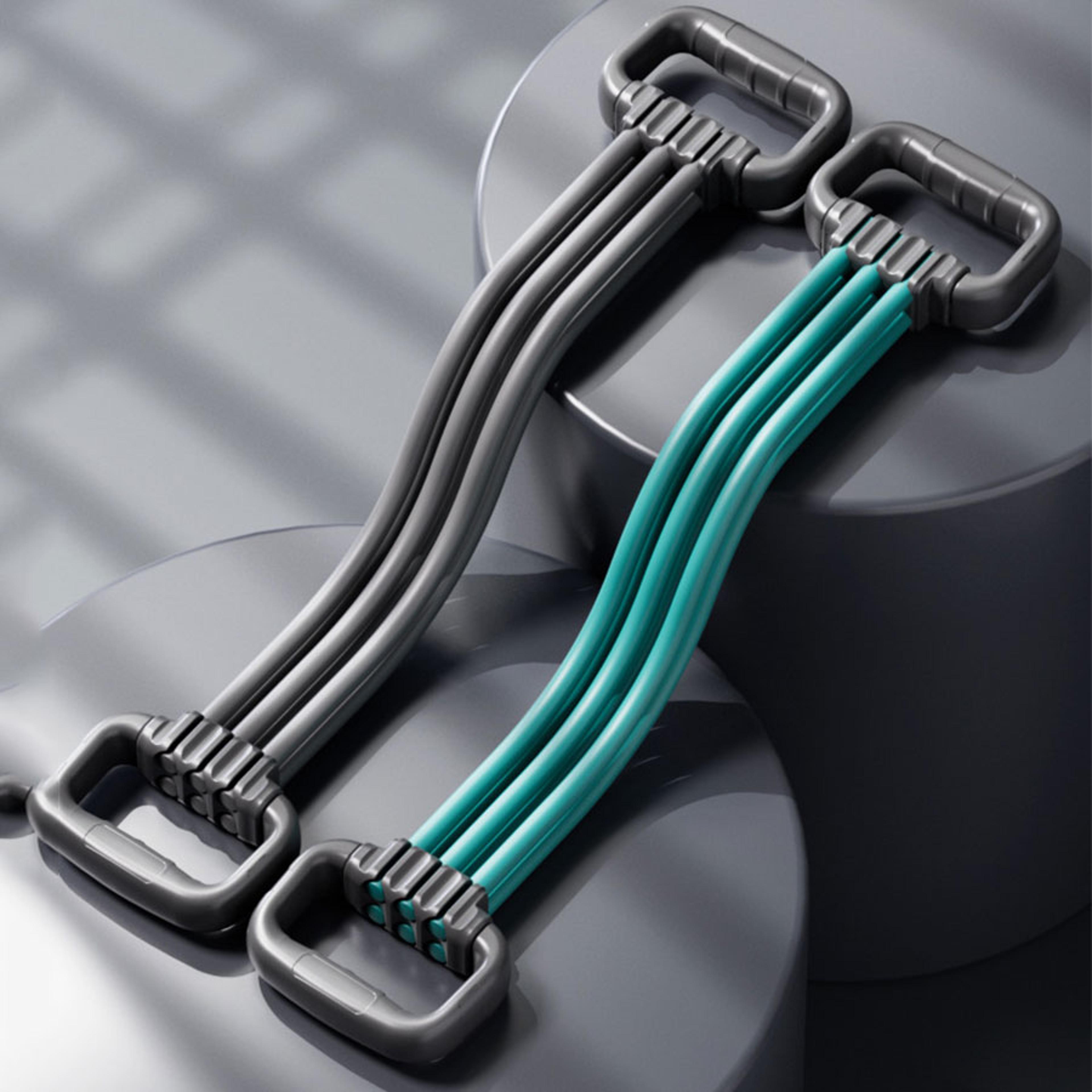 fitness adjustable shoulder, back, and chest muscle trainer, high elasticity arm stretching elastic rope for effective