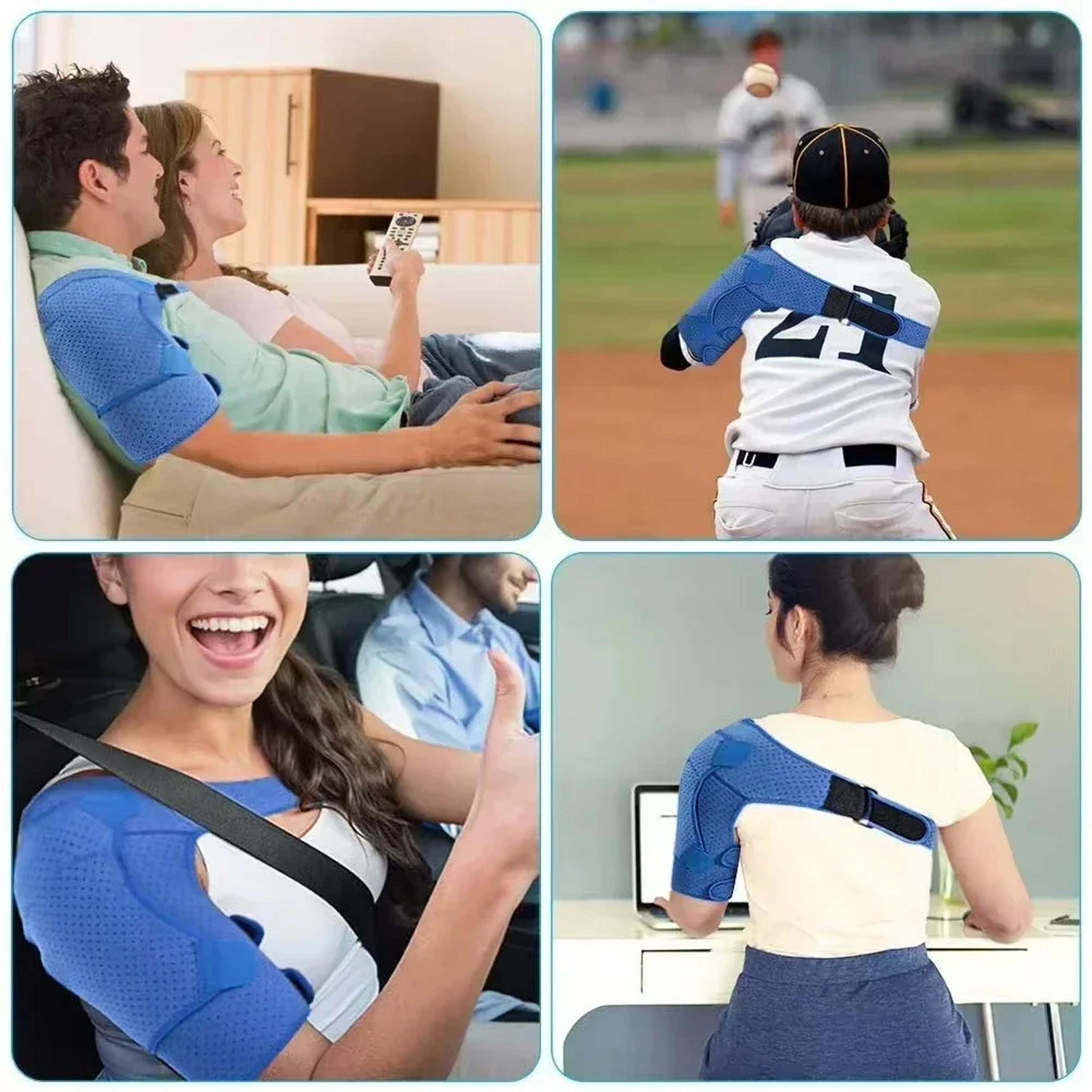 Compression Sleeve For Rotator Cuff Shoulder Compression For MenWomen Adjustable Support Brace For  5