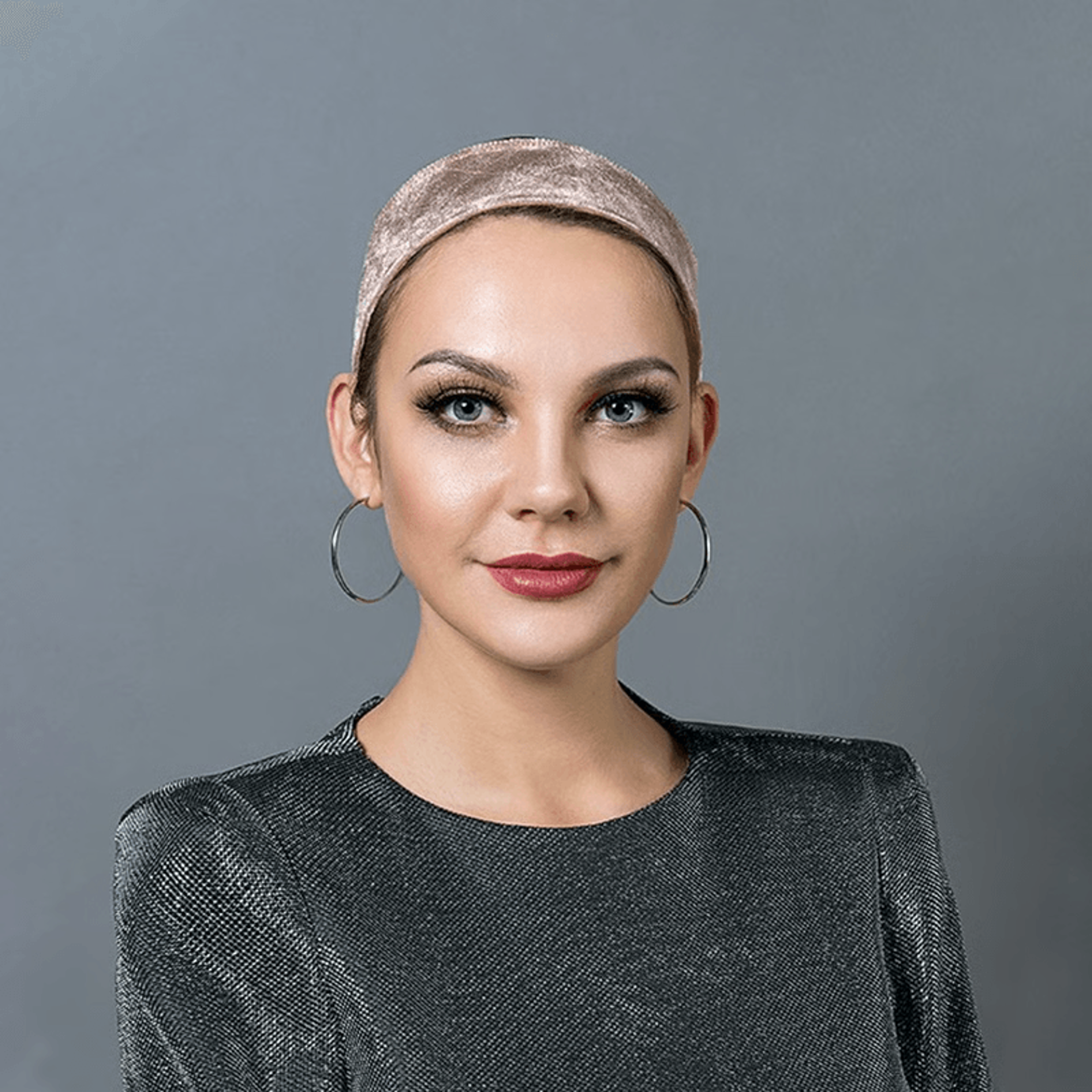 velvet wig grip headband for non-slip hold and comfortable all-day wig wear