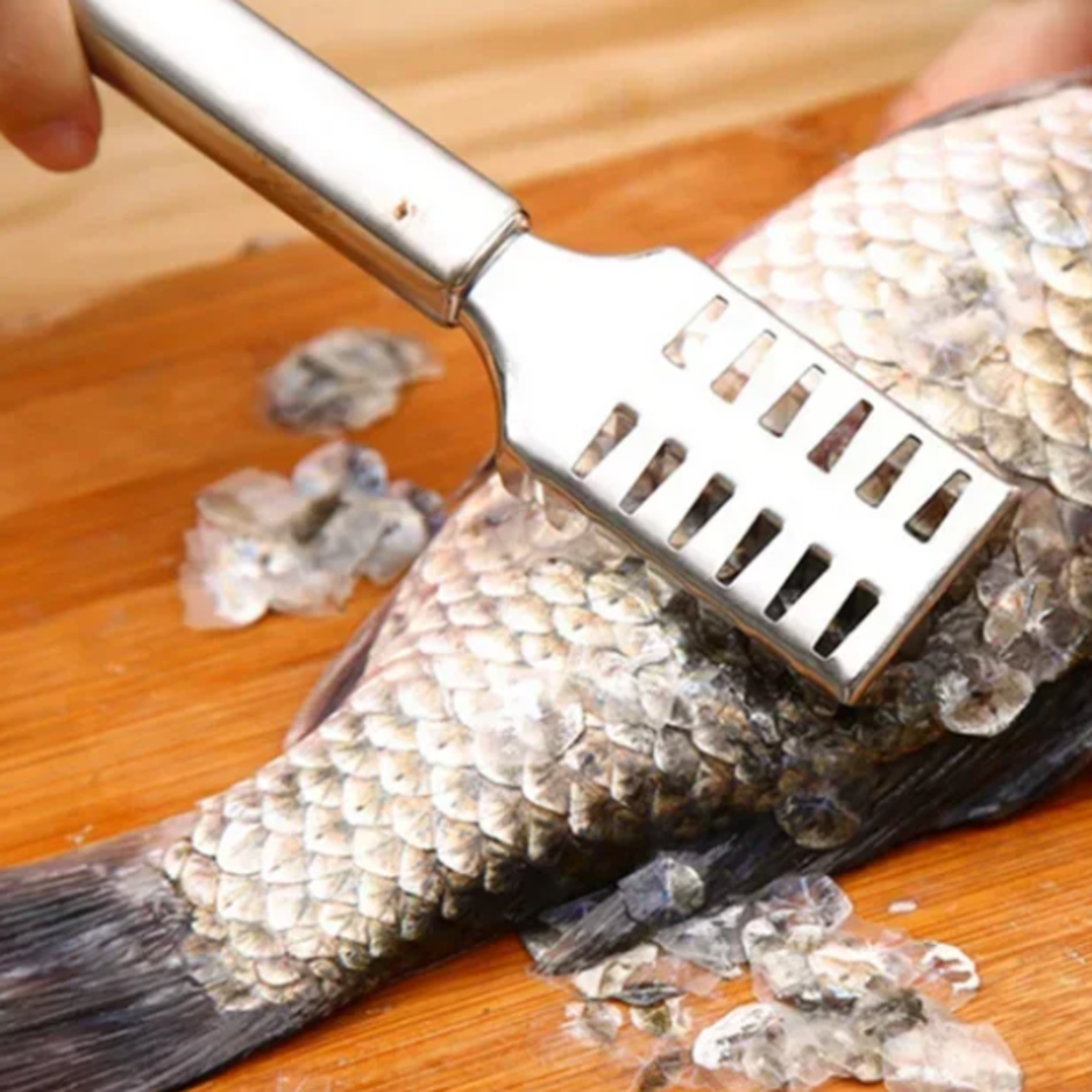 xgnvpy Stainless steel fish scale scraper Kitchen tools preferred stainless steel easy to remove fis