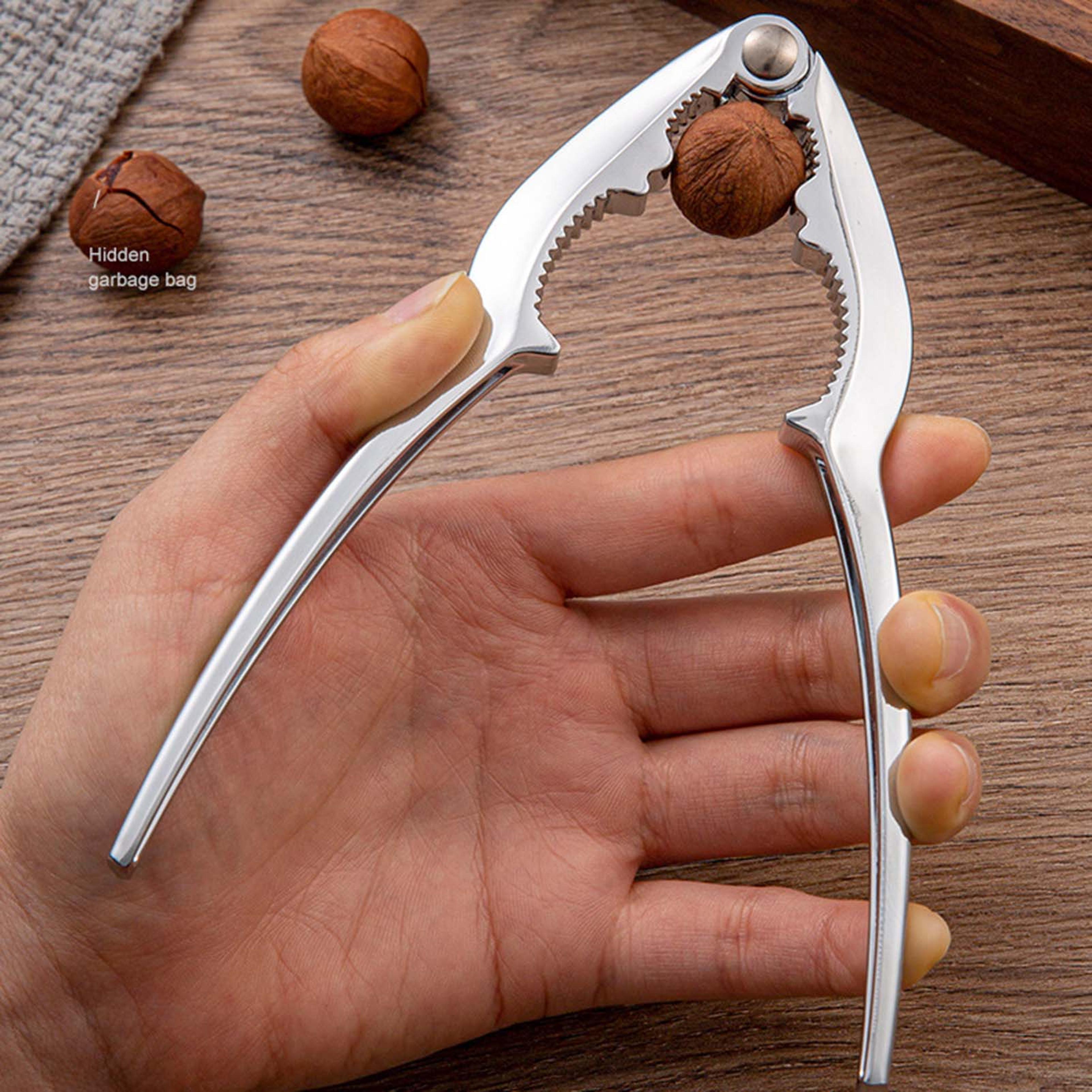 nut sheller tool, new style multifunctional walnut clip for pecans, almonds, brazil nuts