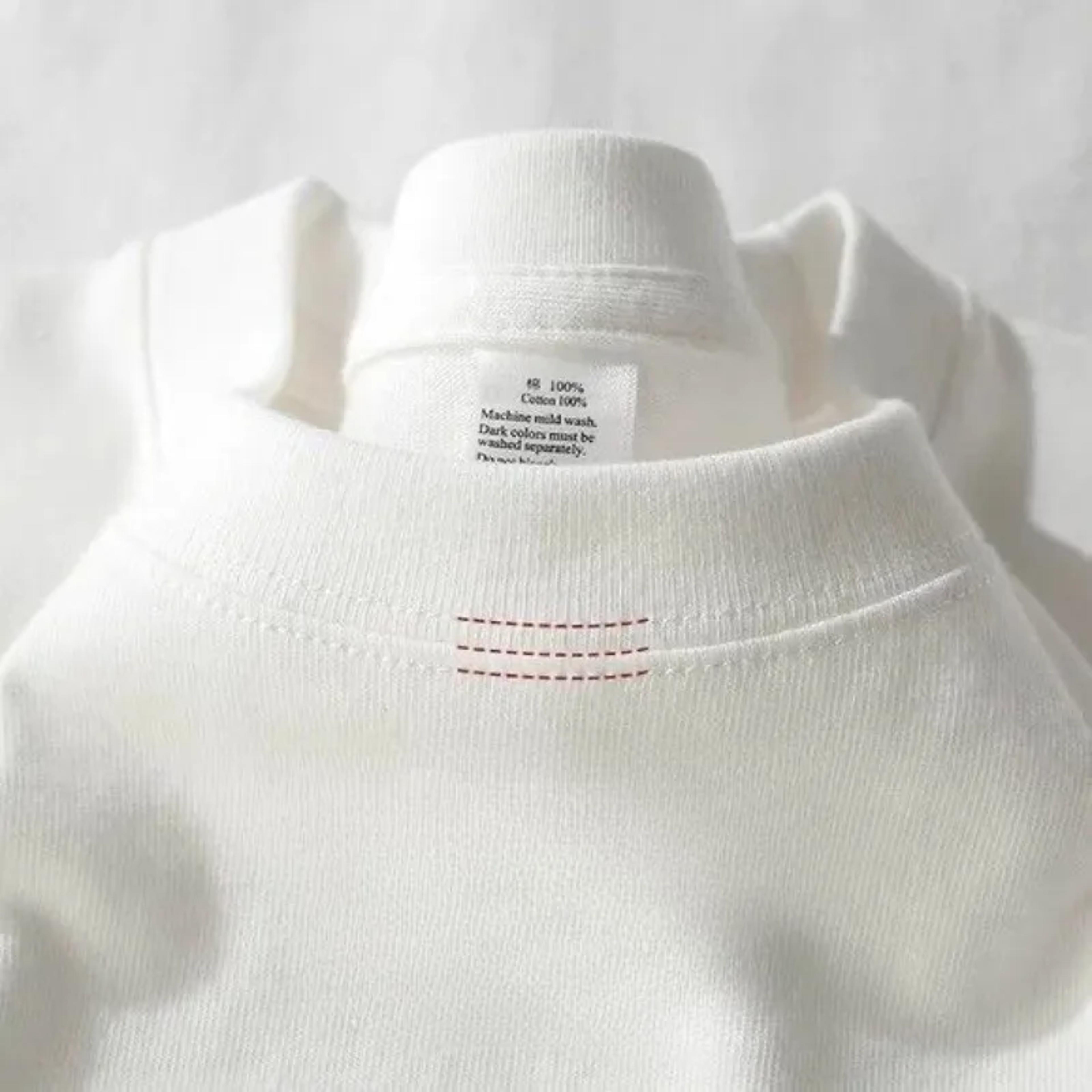 Heavyweight Mens Cotton TShirt  Premium Comfort  Breathable Fit For Summer 3