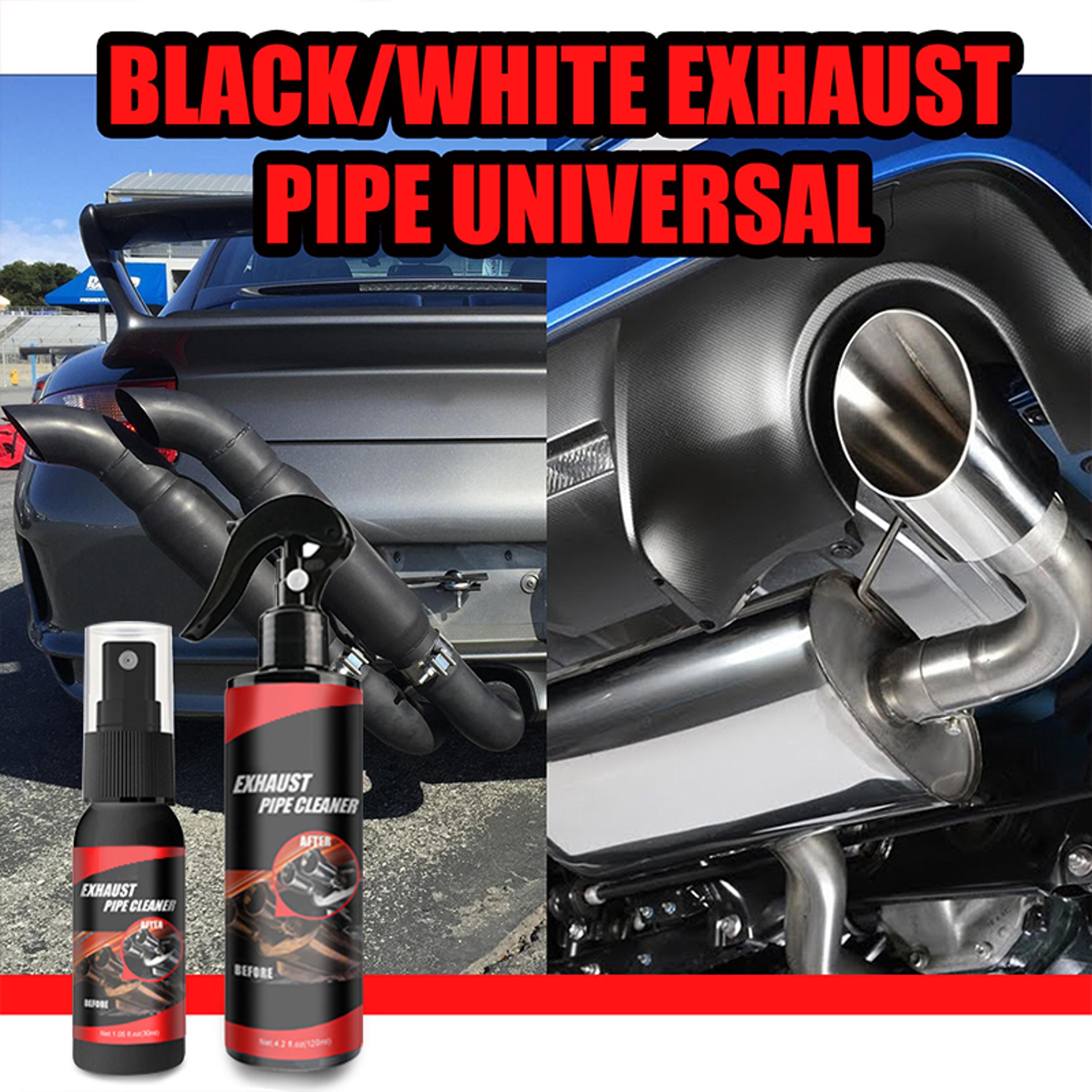 Car Motorcycle Exhaust Pipe Cleaner Set  Rust Remover With Gloves Brush  Maintenance Tool For Exhau 1