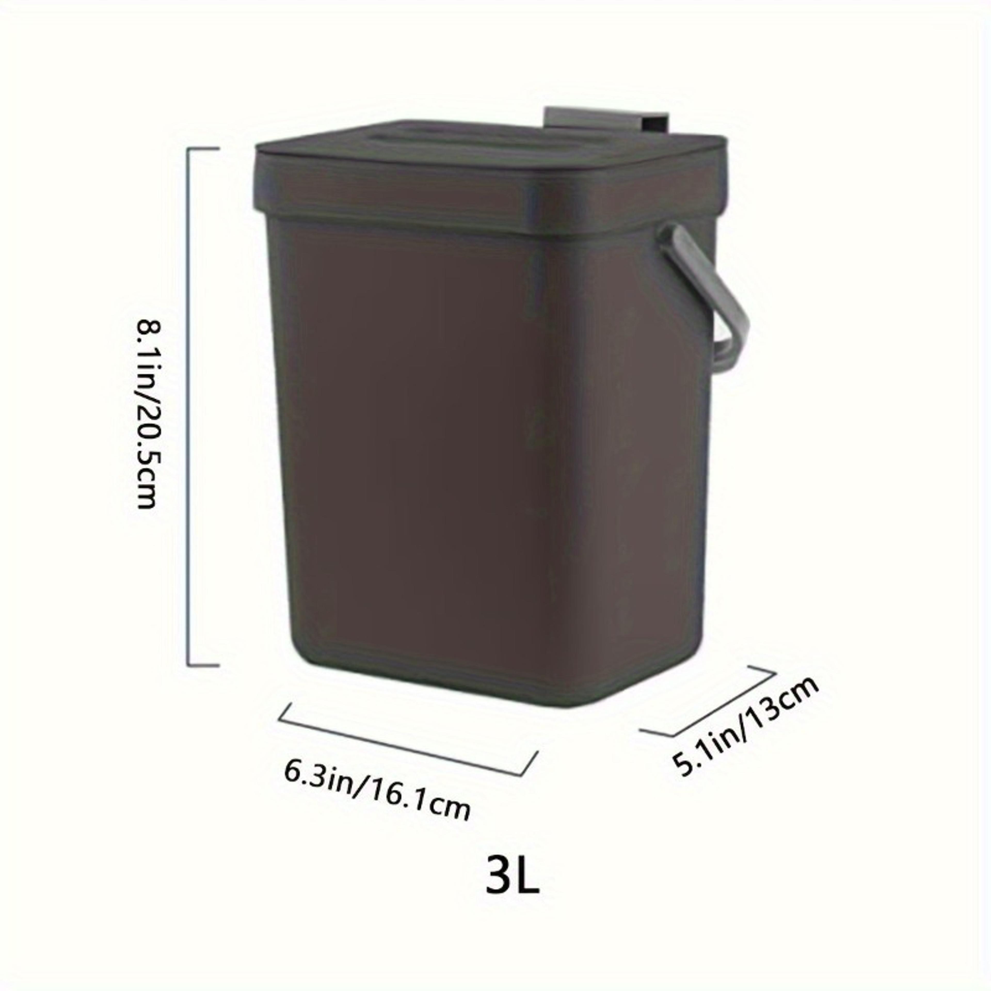 EcoFriendly Sealed Trash Bin For Kitchen  Office  No Electricity Required 6