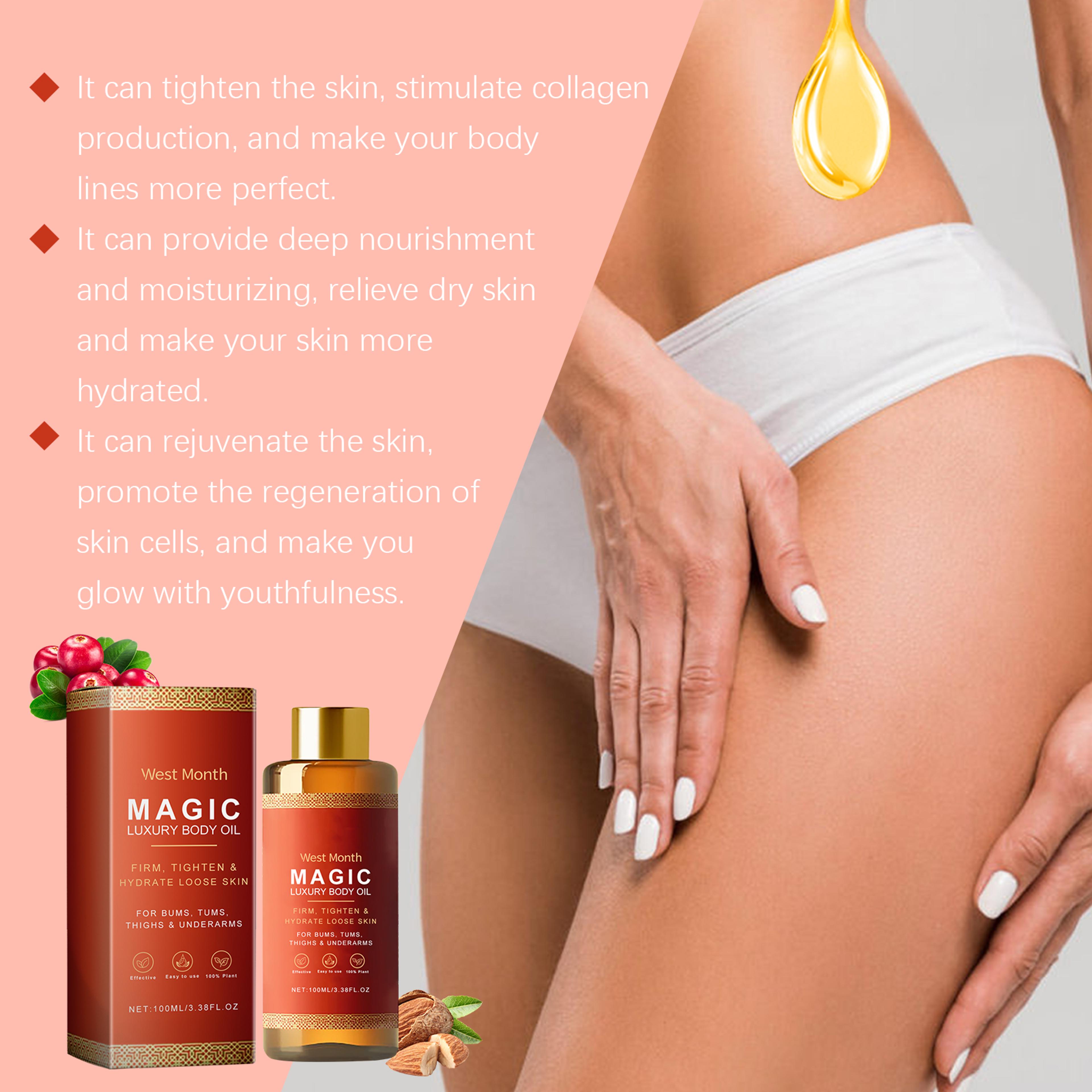 Skin Tightening Body Oil  Firming  Lifting Moisturizing Oil For Sagging Skin 4