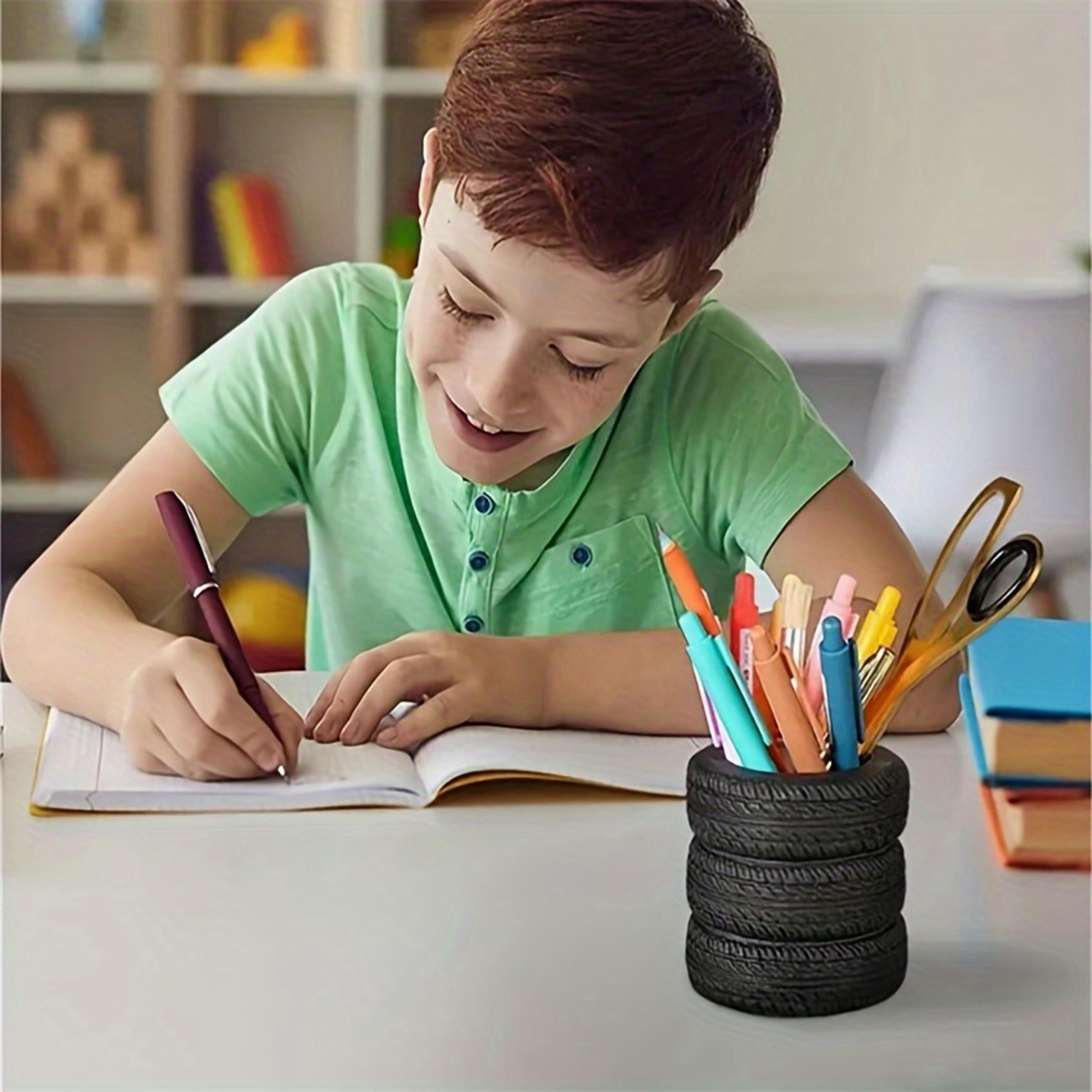 TireShaped Pen Holder  Creative And Unique Office Desk Organizer 4
