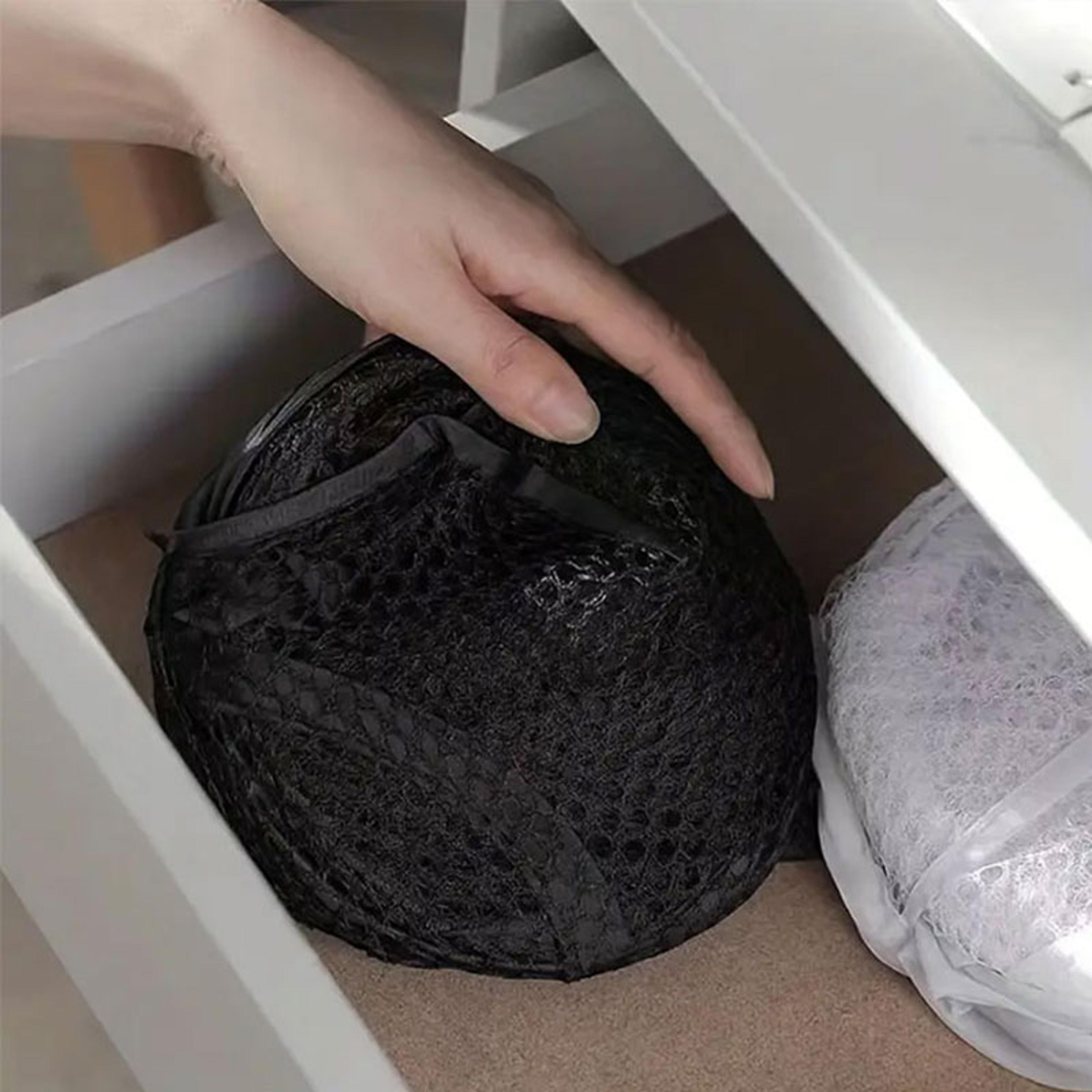 Mesh Popup Laundry Basket  Foldable Large Capacity Storage Basket For Dirty Clothes 1