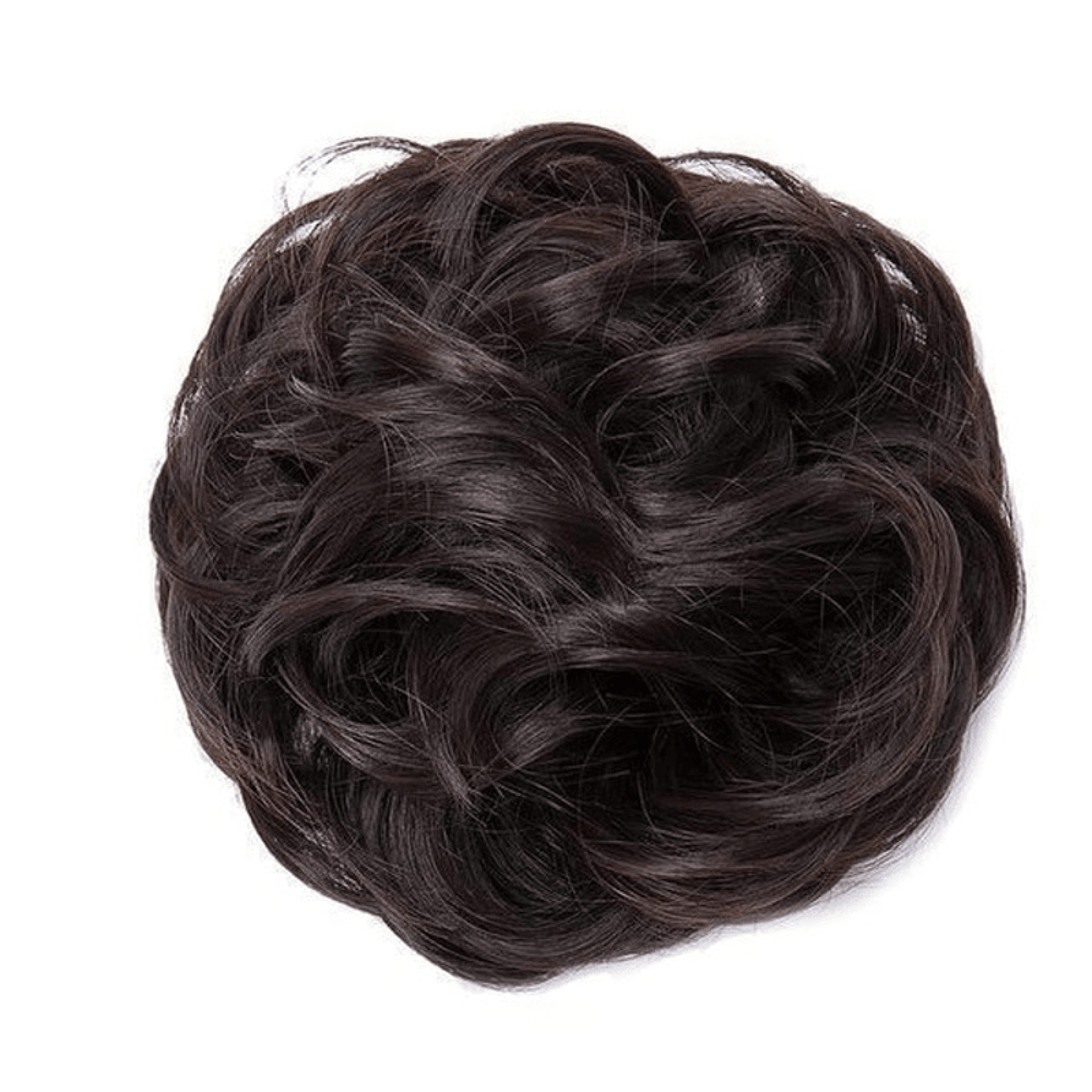 Rose Flower Bun Hair Scrunchie  Soft Elastic Hair Tie For Women  Girls 10