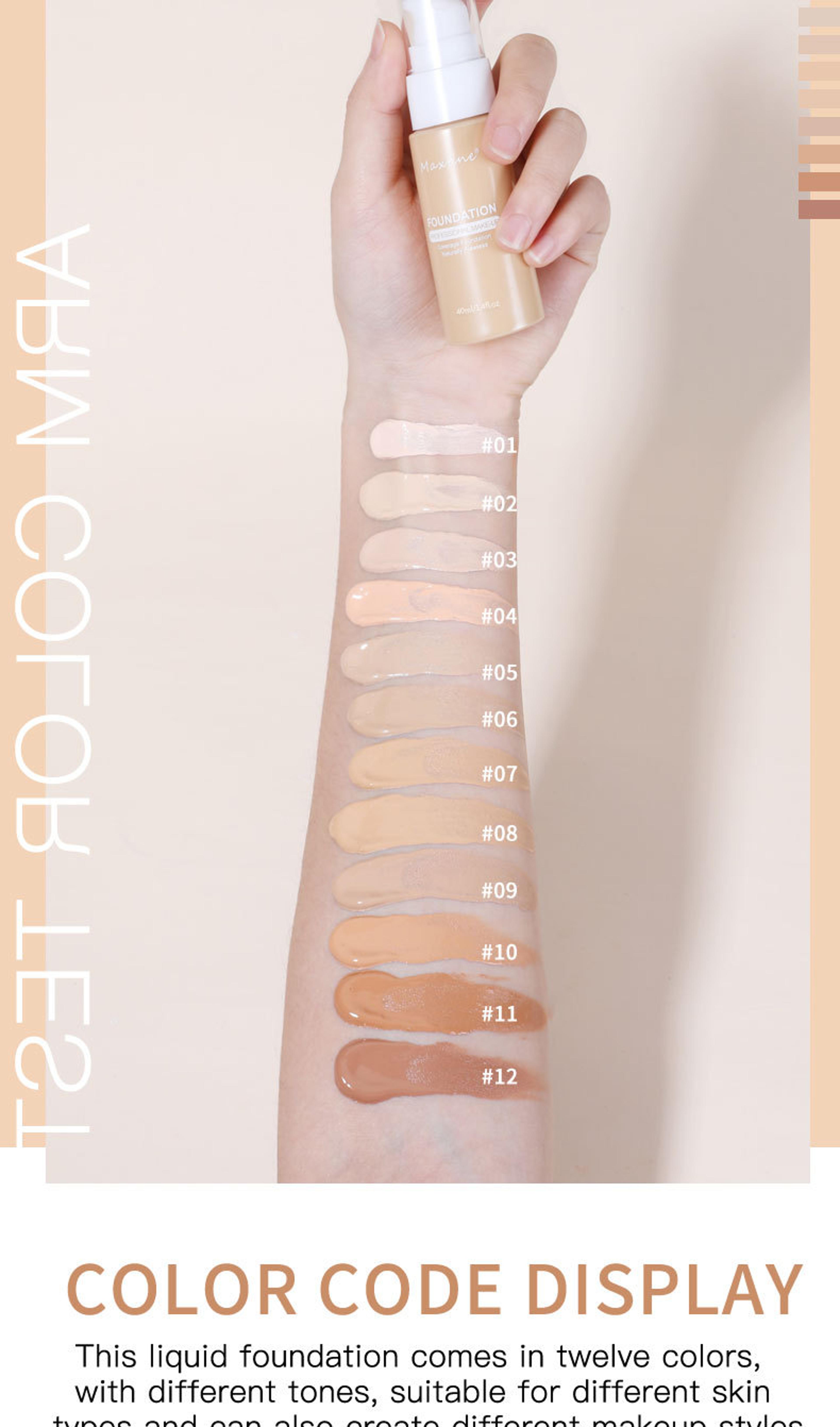 Liquid Foundation For Flawless Coverage Waterproof  SweatResistant Makeup For AllDay Wear 5