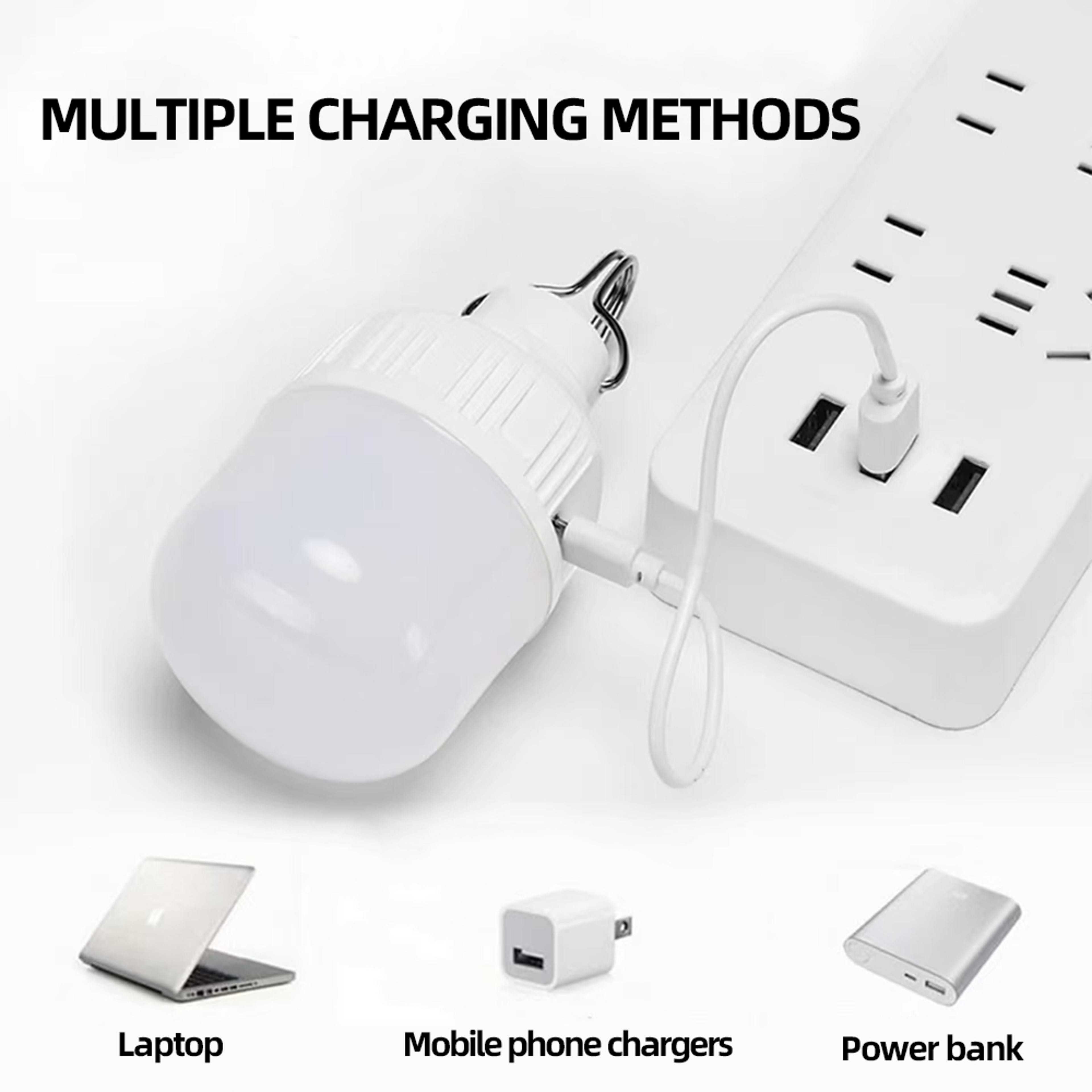 Portable USB Rechargeable LED Pendant Light  Waterproof  High Brightness For Outdoor Camping Fishin 5