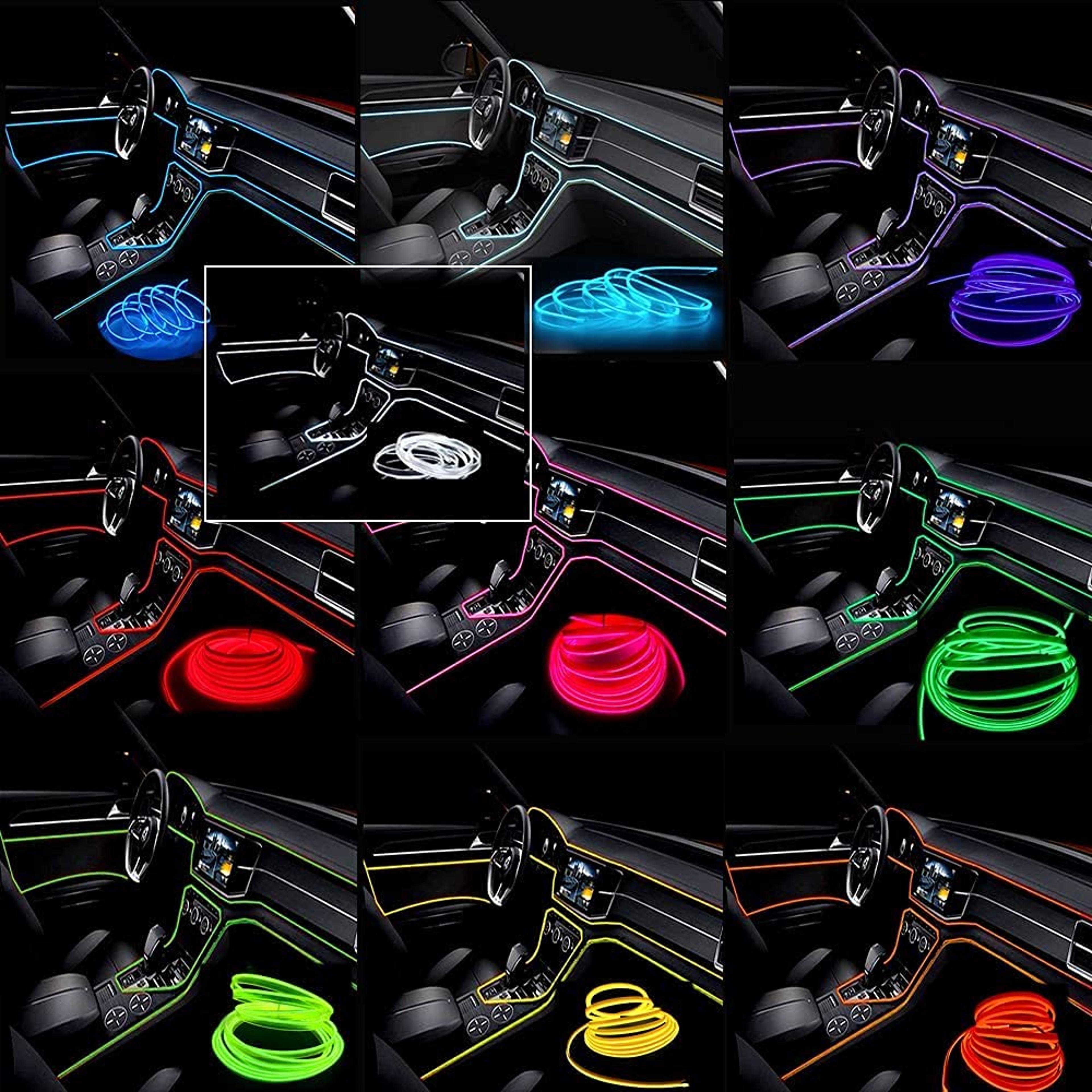 Car Interior LED Strip Light  Flexible USB Ambient Light For Auto DIY Neon Decorative Lamp 1