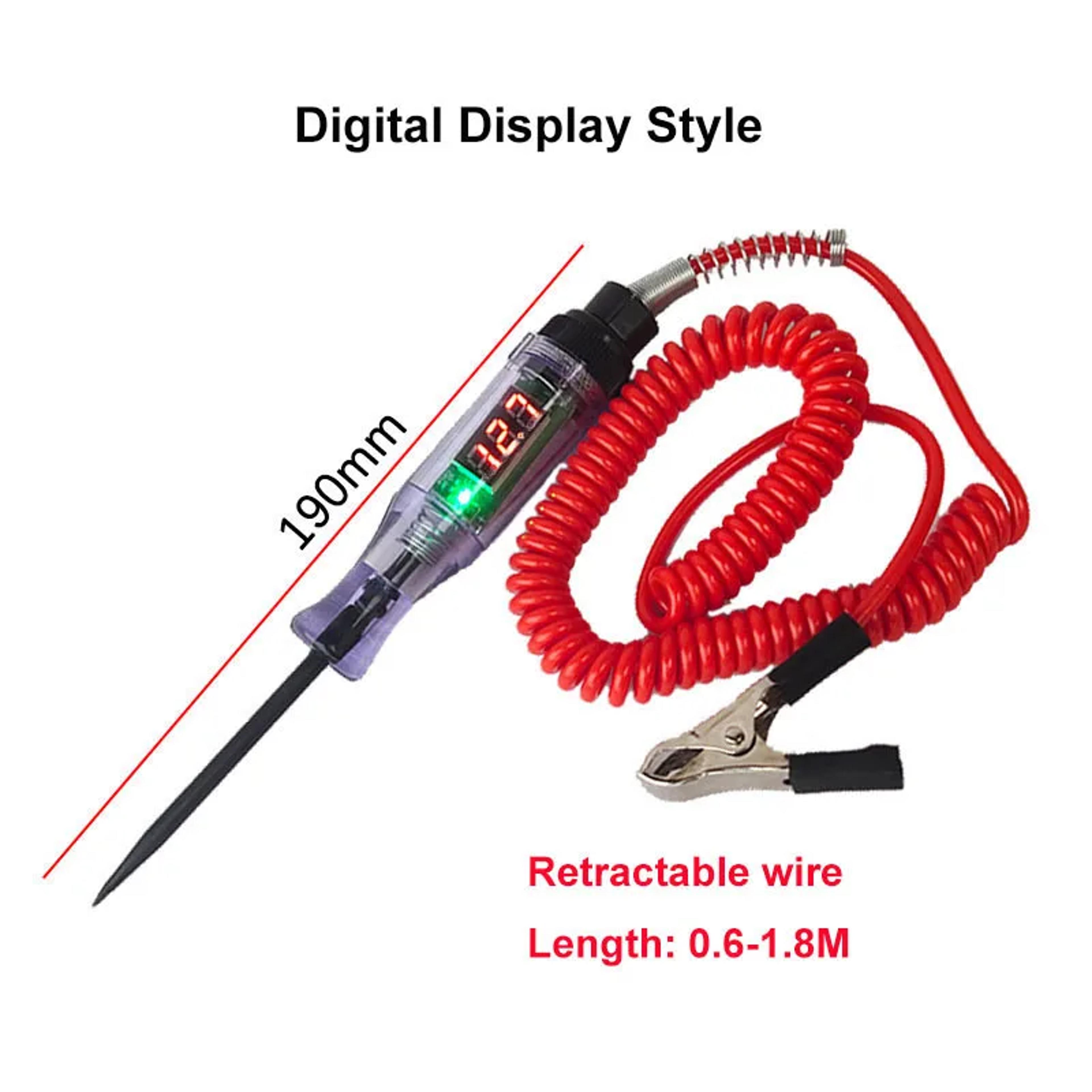 Portable Car Diagnostic Probe  Voltage Circuit Tester For Auto Repair  Electric Systems 2