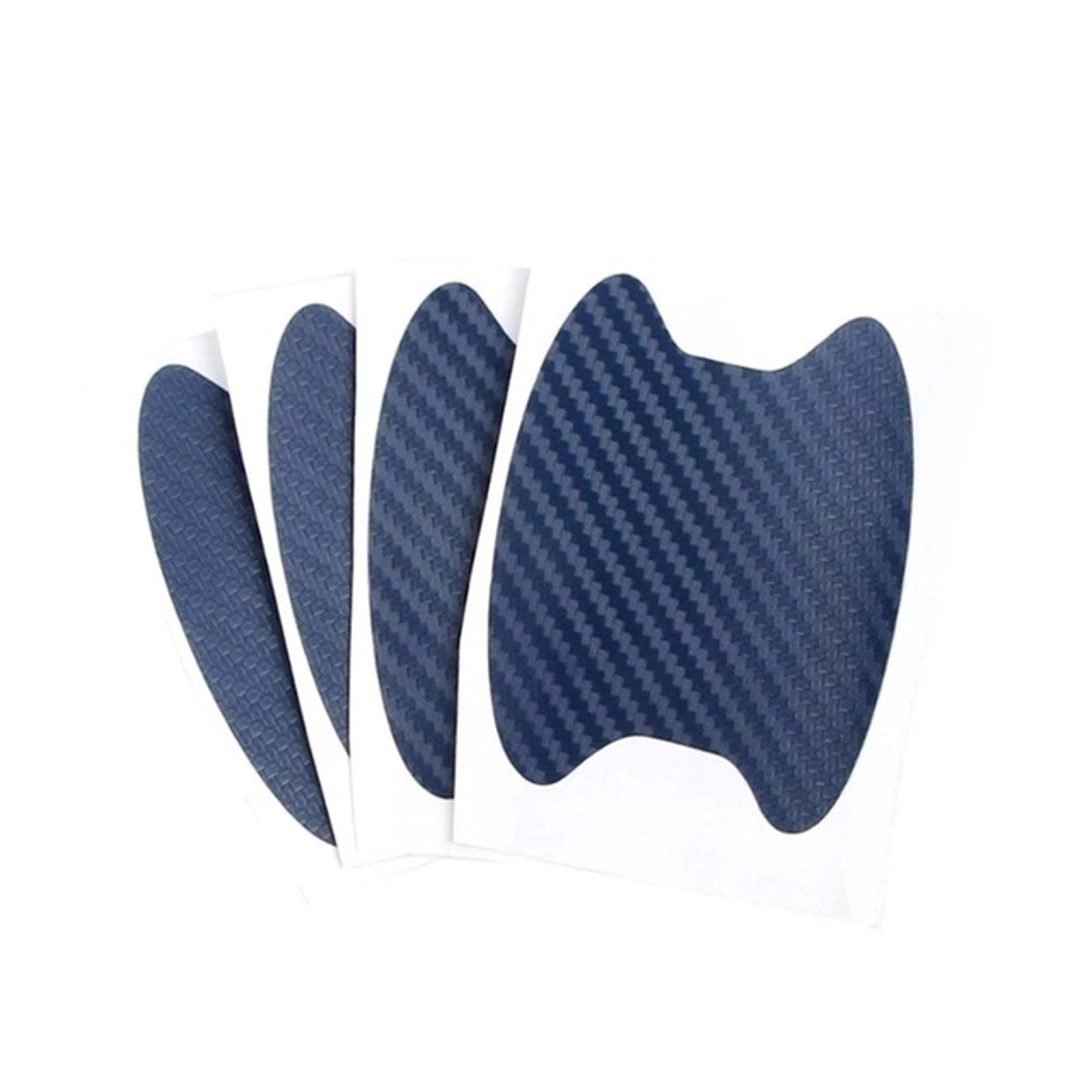 Car Door Protector Sticker  Carbon Fiber ScratchResistant Auto Handle Protection Film For Stylish E 4