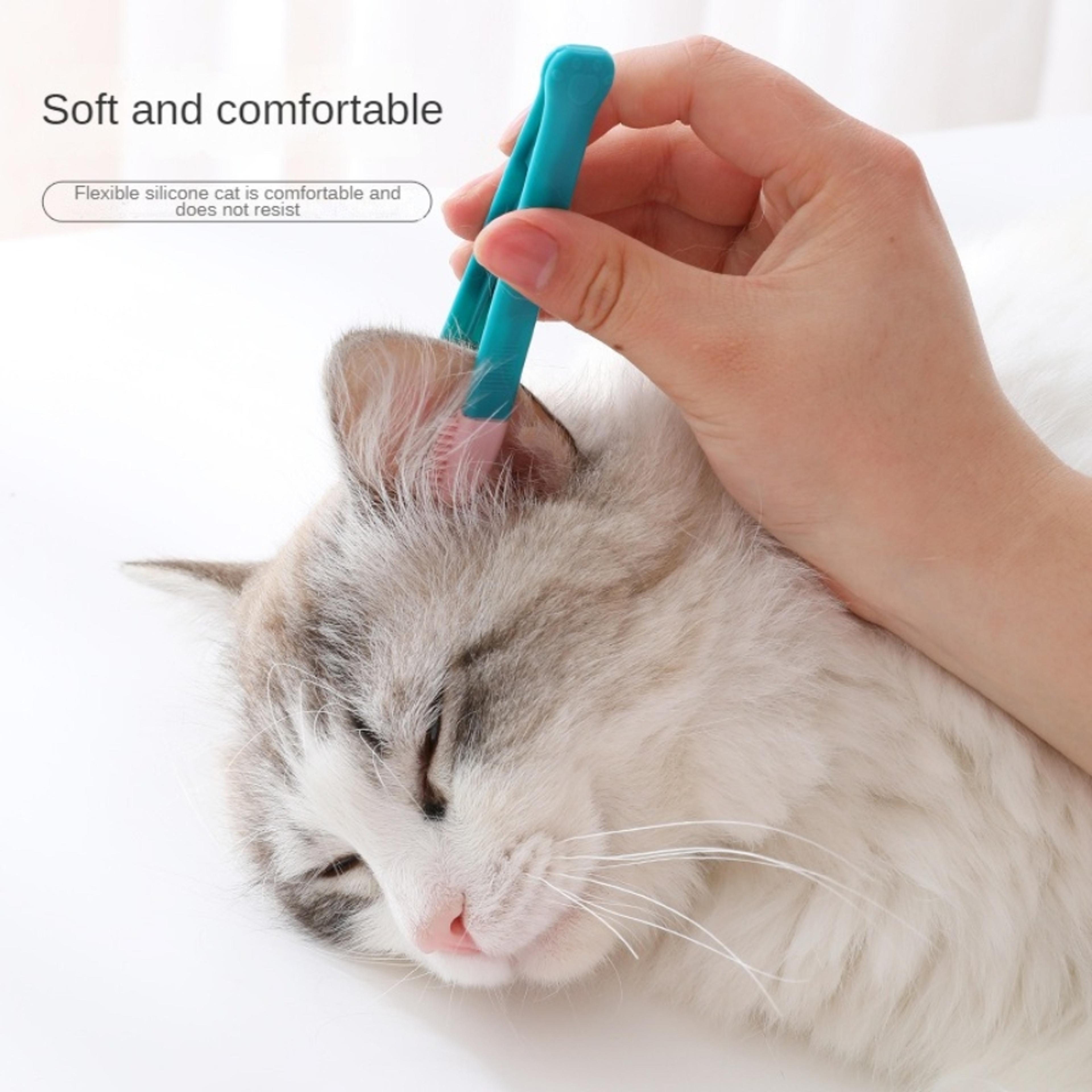 Pet Grooming Comb For Cats  Dogs  Tear Stain Remover  Cleaning Brush For Small Pets 2