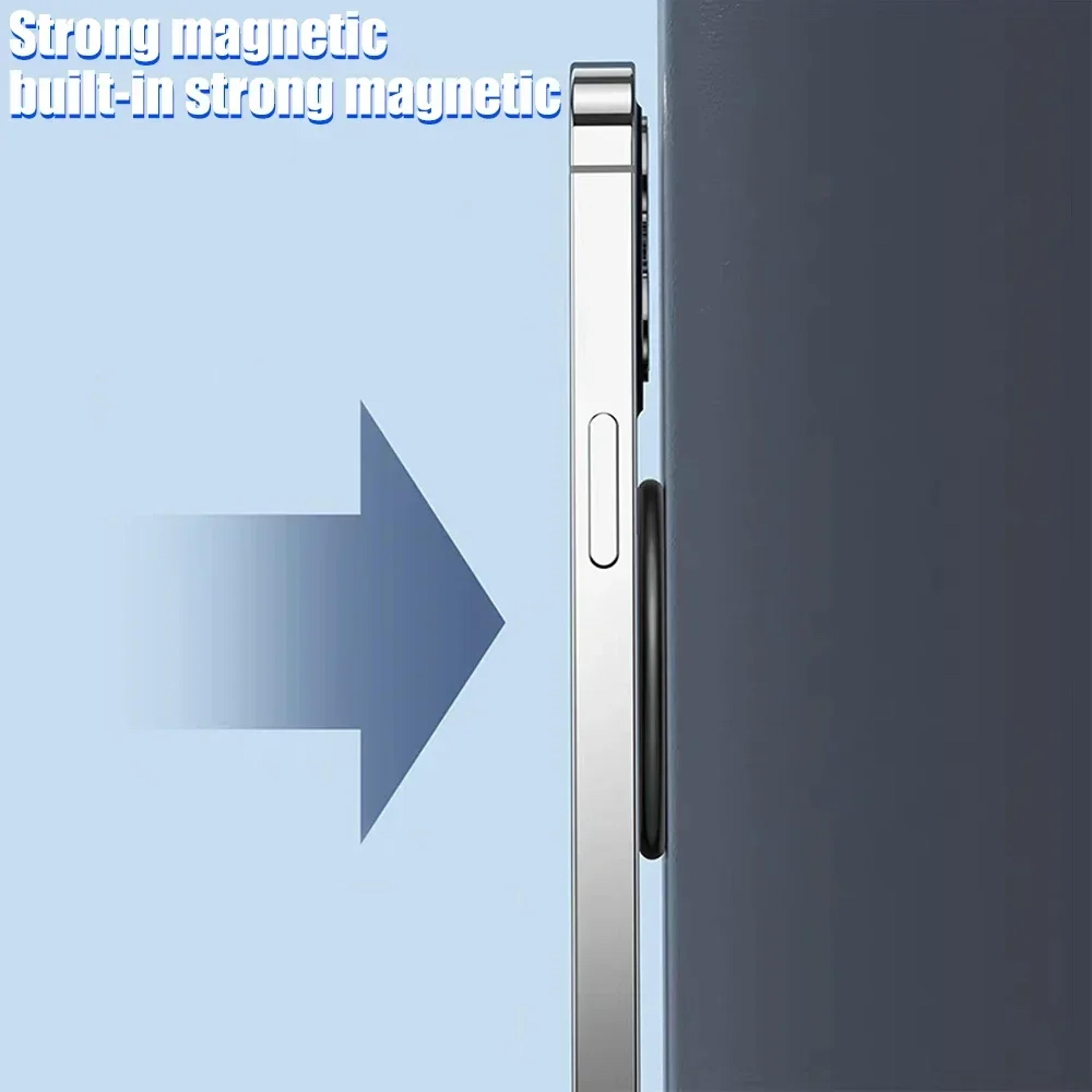 MagSafe Magnetic Ring Holder For IPhone  Strong Adhesive Cellphone Wall Mount Stand For Phones And  1