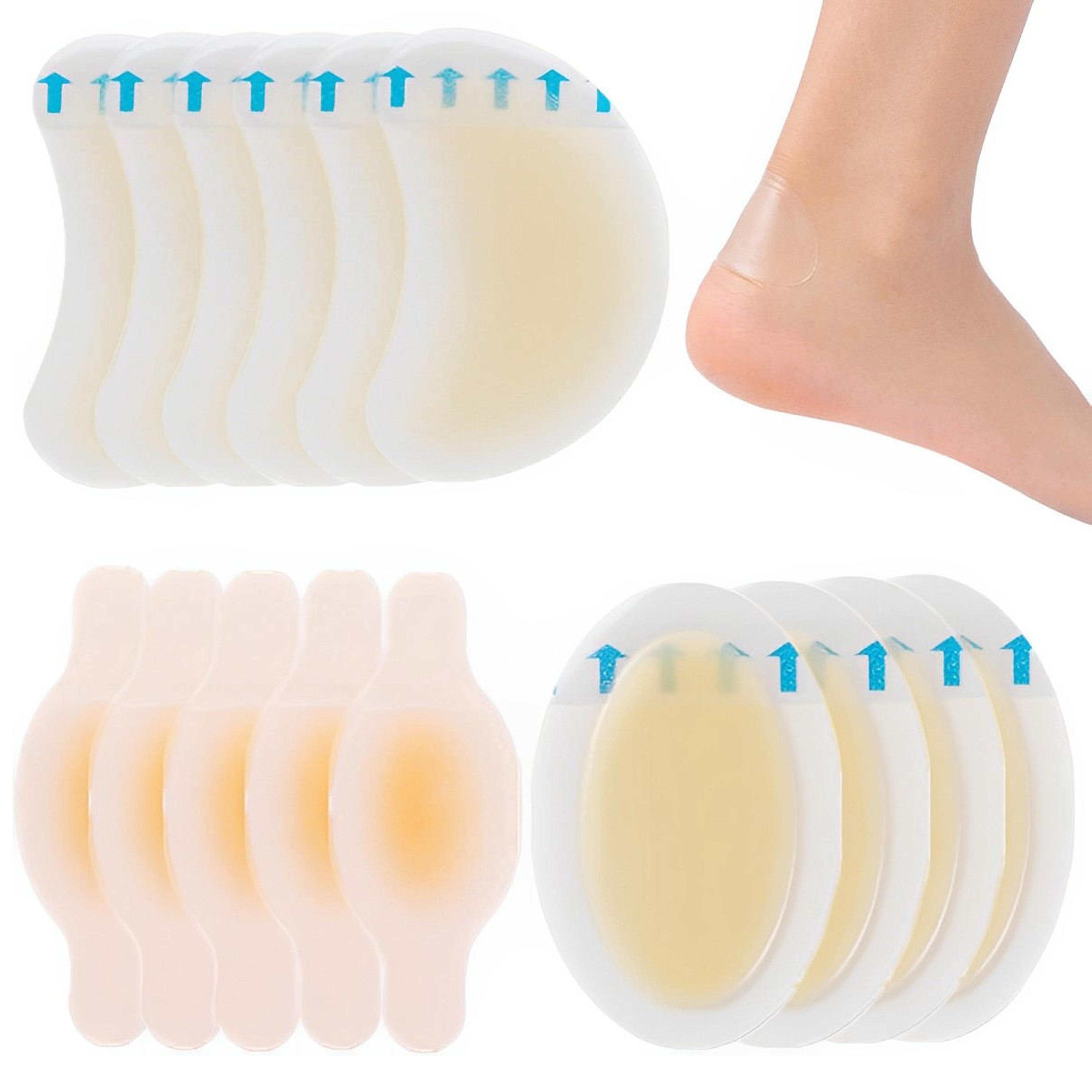 invisible hydrocolloid gel blister bandages for heel, foot, and toe  skin protection cushion pads