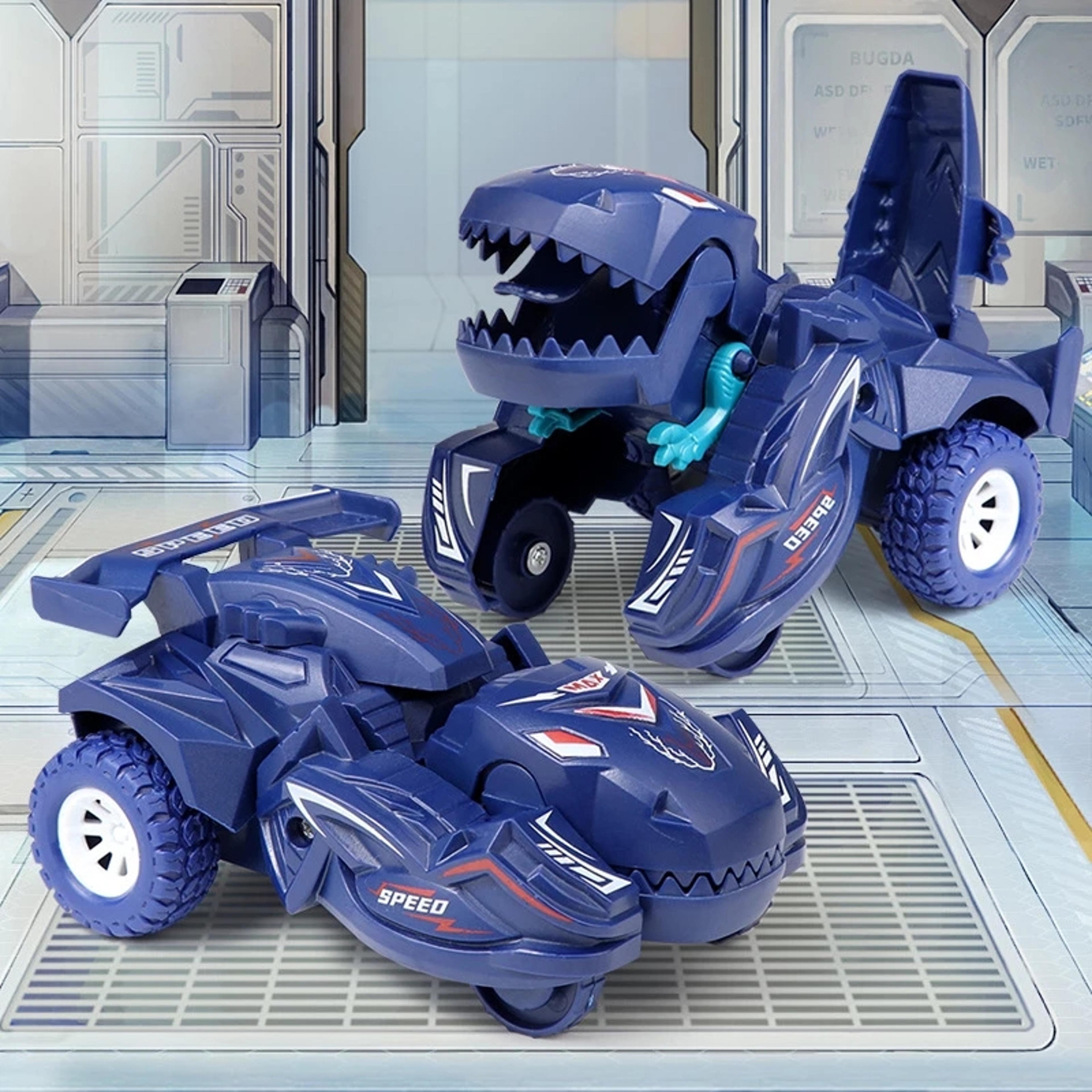 transforming car model toy for boys one-step collision action mini vehicle gift for kids