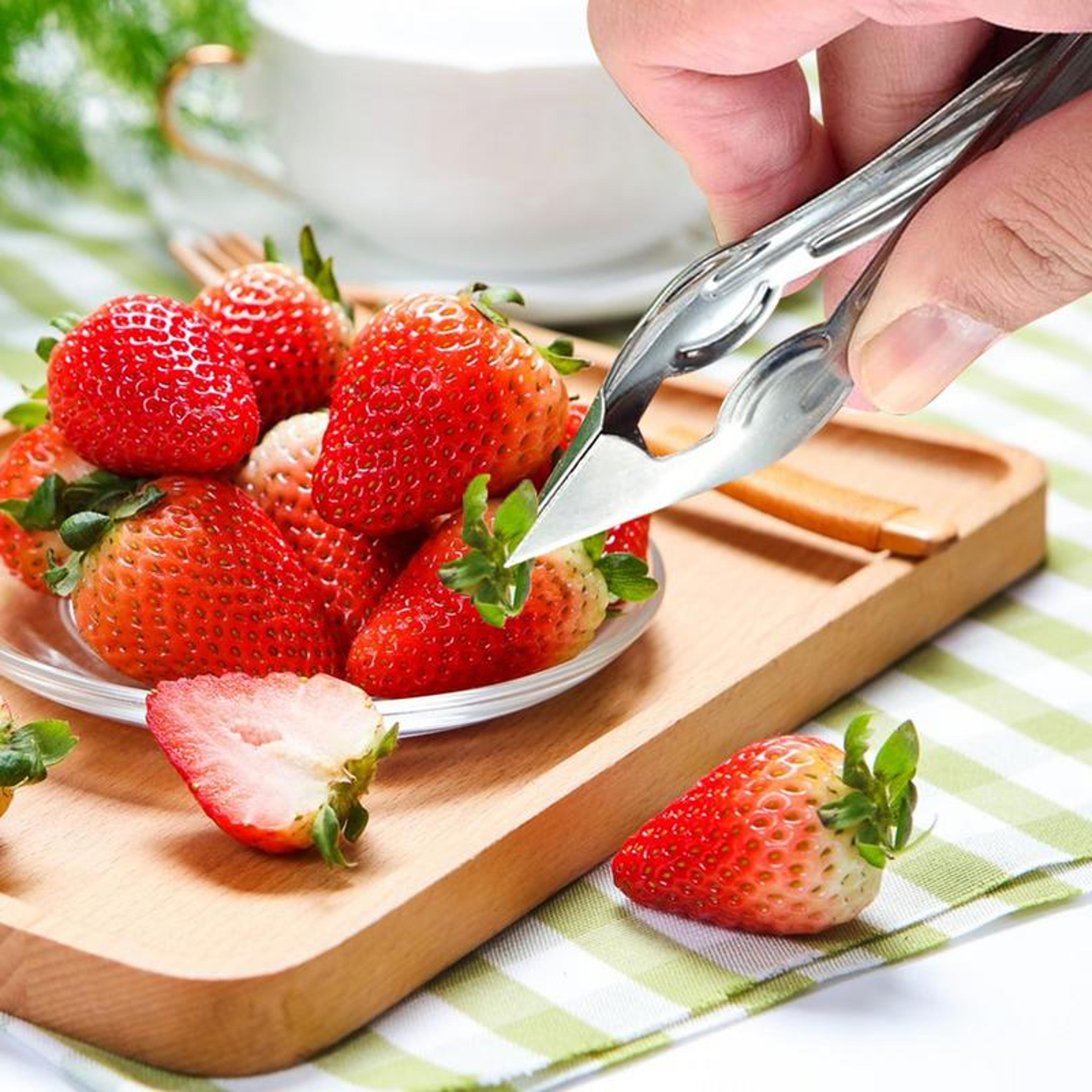 Stainless Steel Strawberry  Pineapple Huller  Efficient Stem  Eye Removal Tool For Fruits  Vegetabl 1