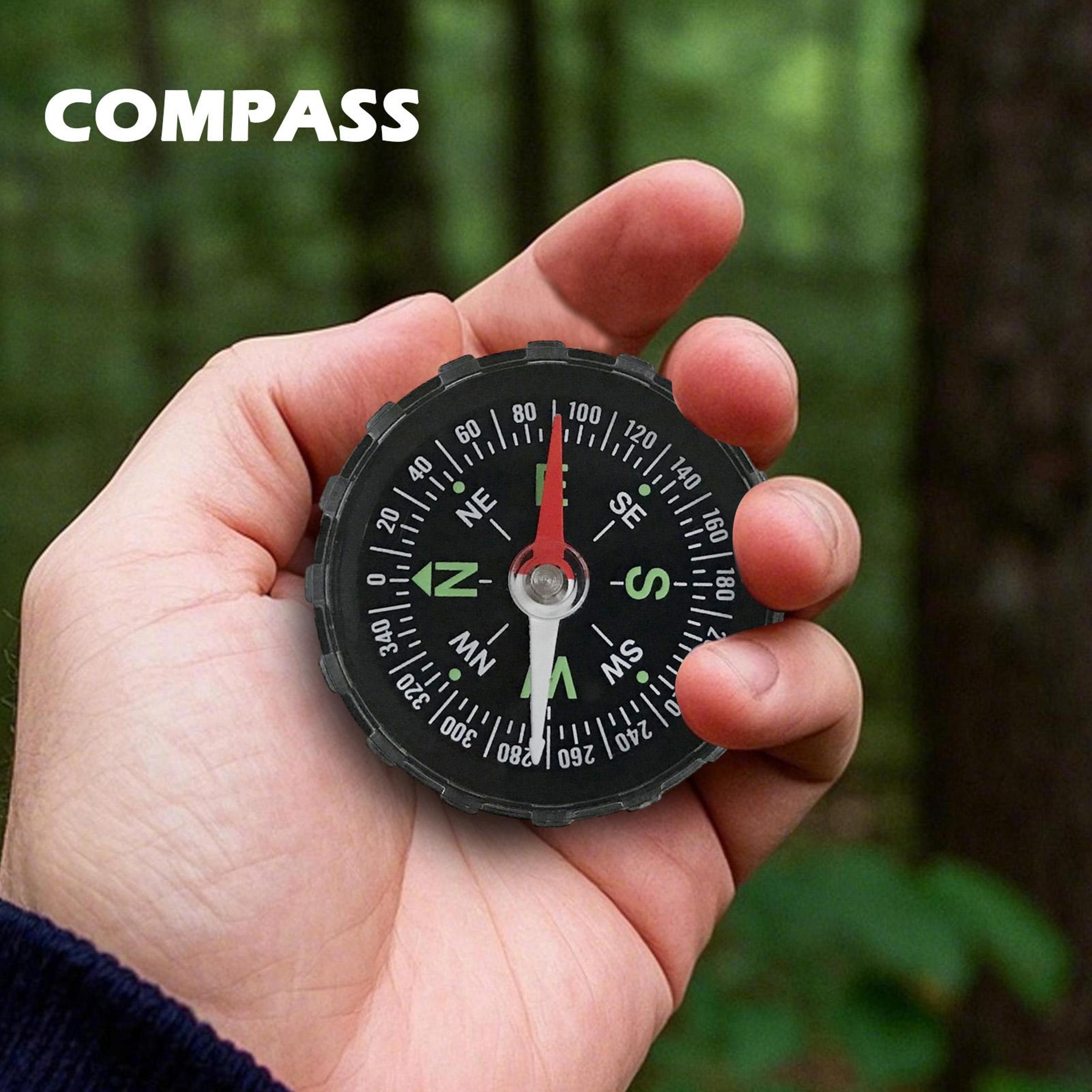Handheld Mini Compass For Outdoor Camping  Hiking Survival Navigation Tool For Students  Scientific 2