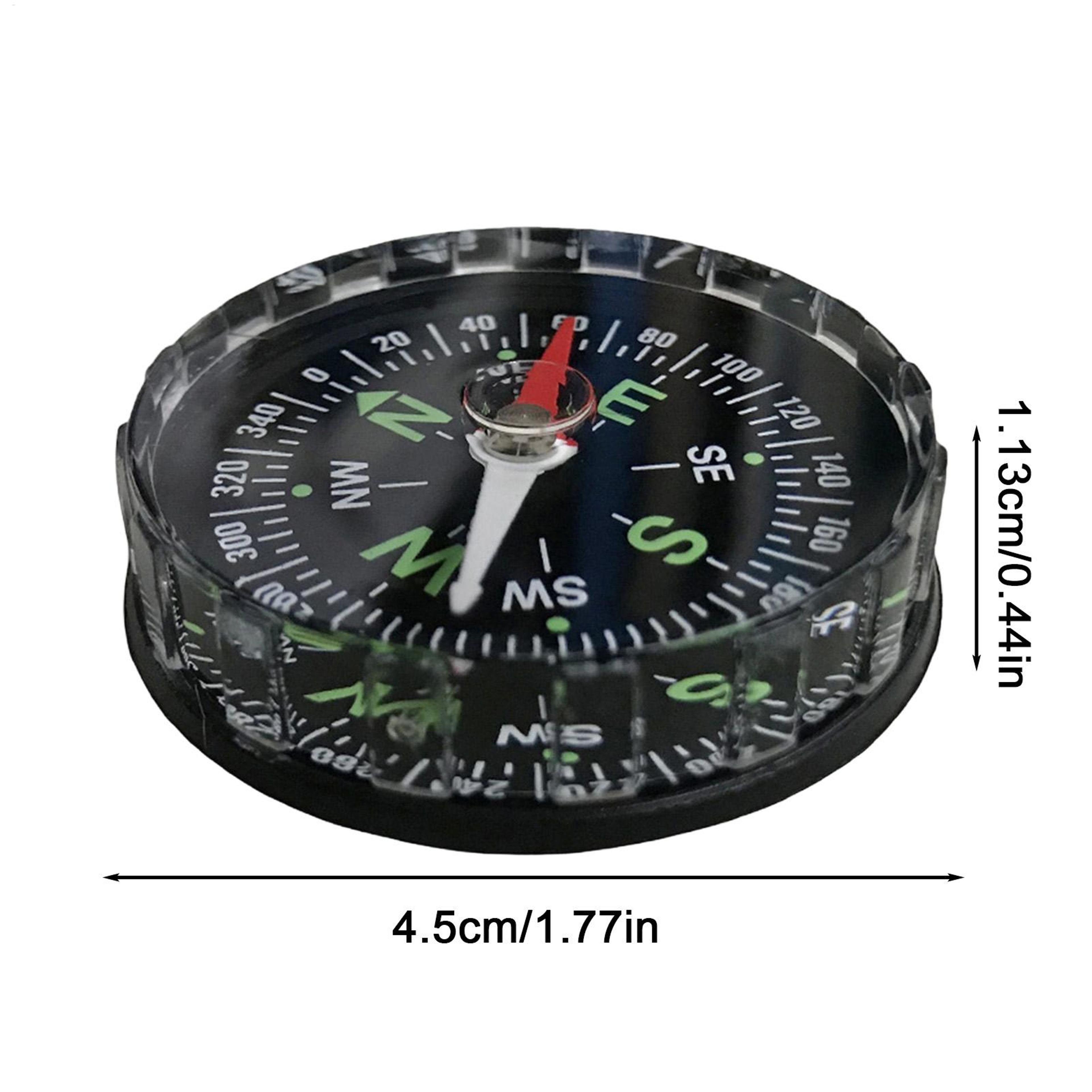 Handheld Mini Compass For Outdoor Camping  Hiking Survival Navigation Tool For Students  Scientific 5