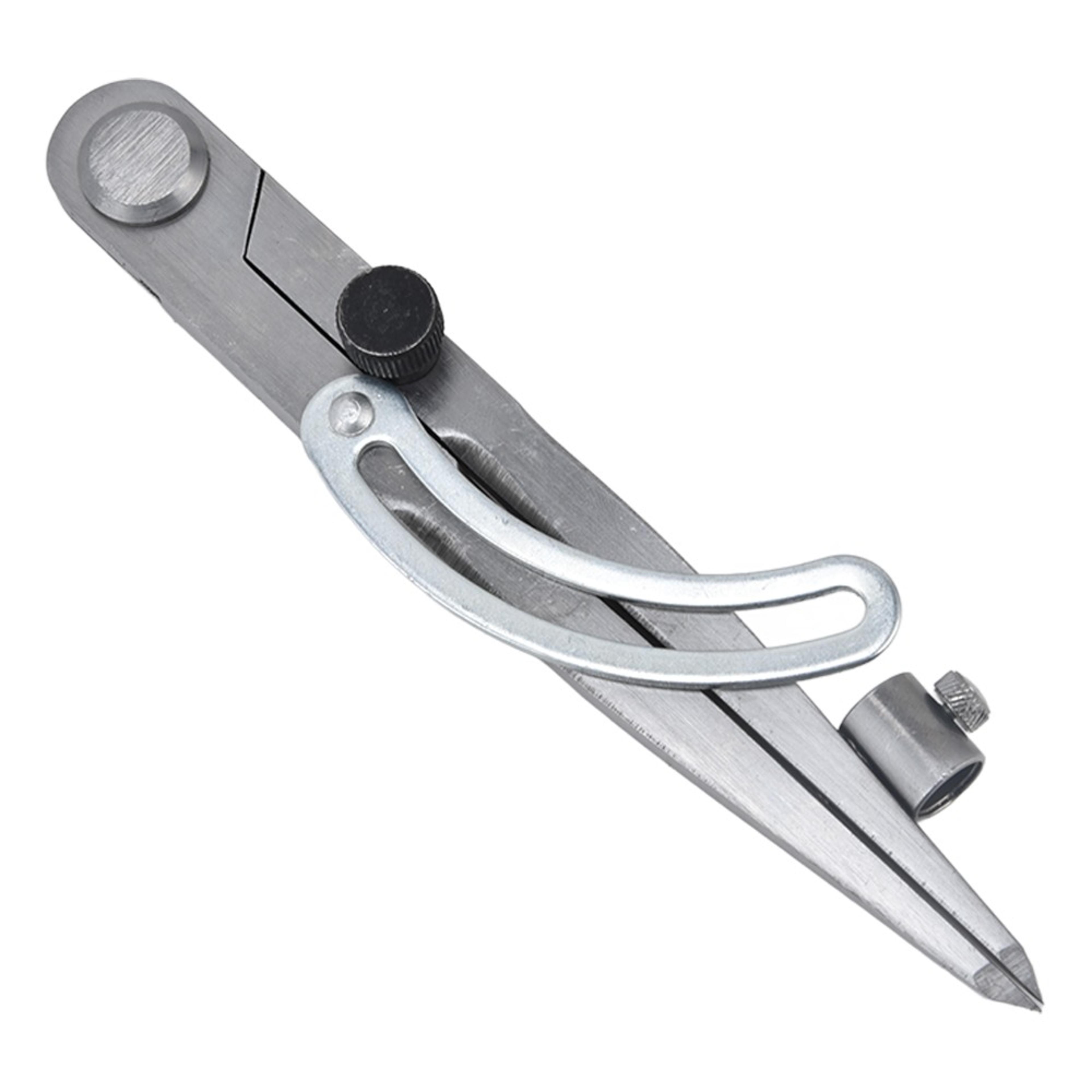 Lockable Wing Divider Compass With Pencil Holder  Precision Drafting Tool 3