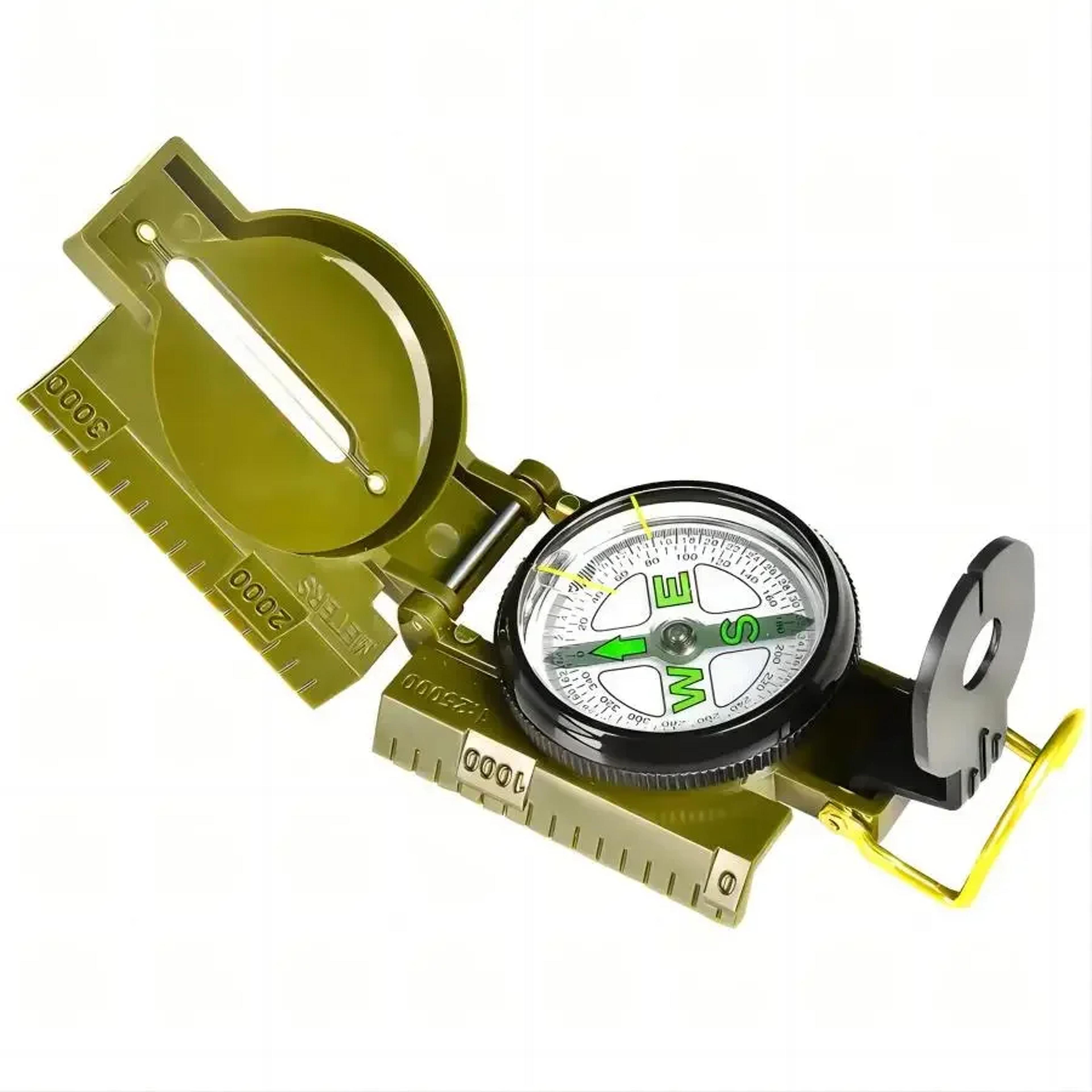 Waterproof Multifunctional Compass  Portable Ranging And Magnifying Compass For Outdoor Adventures 6