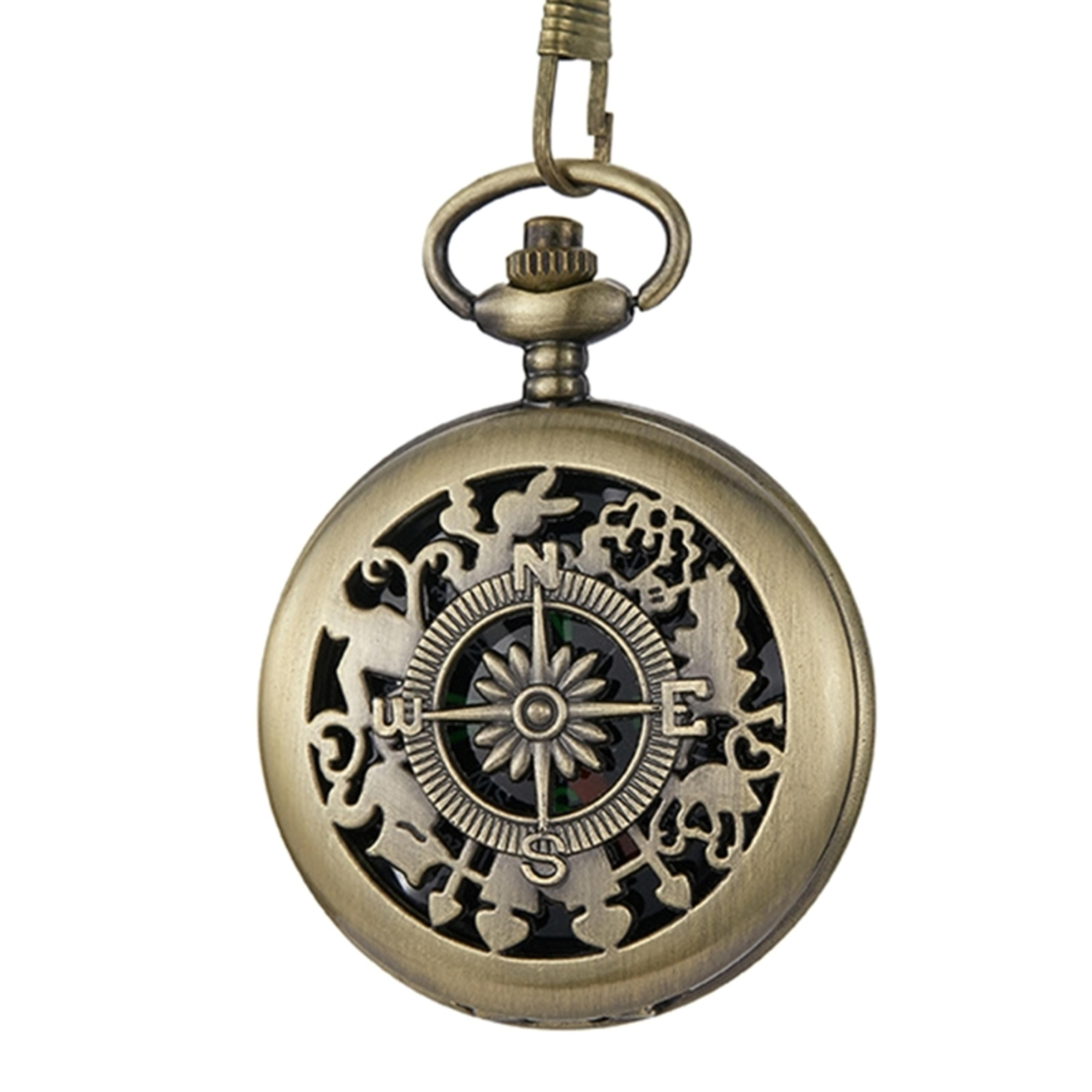 Portable Hiking Navigation Compass Keychain  Luminous Flip Compass For Car  Outdoor Adventures 8