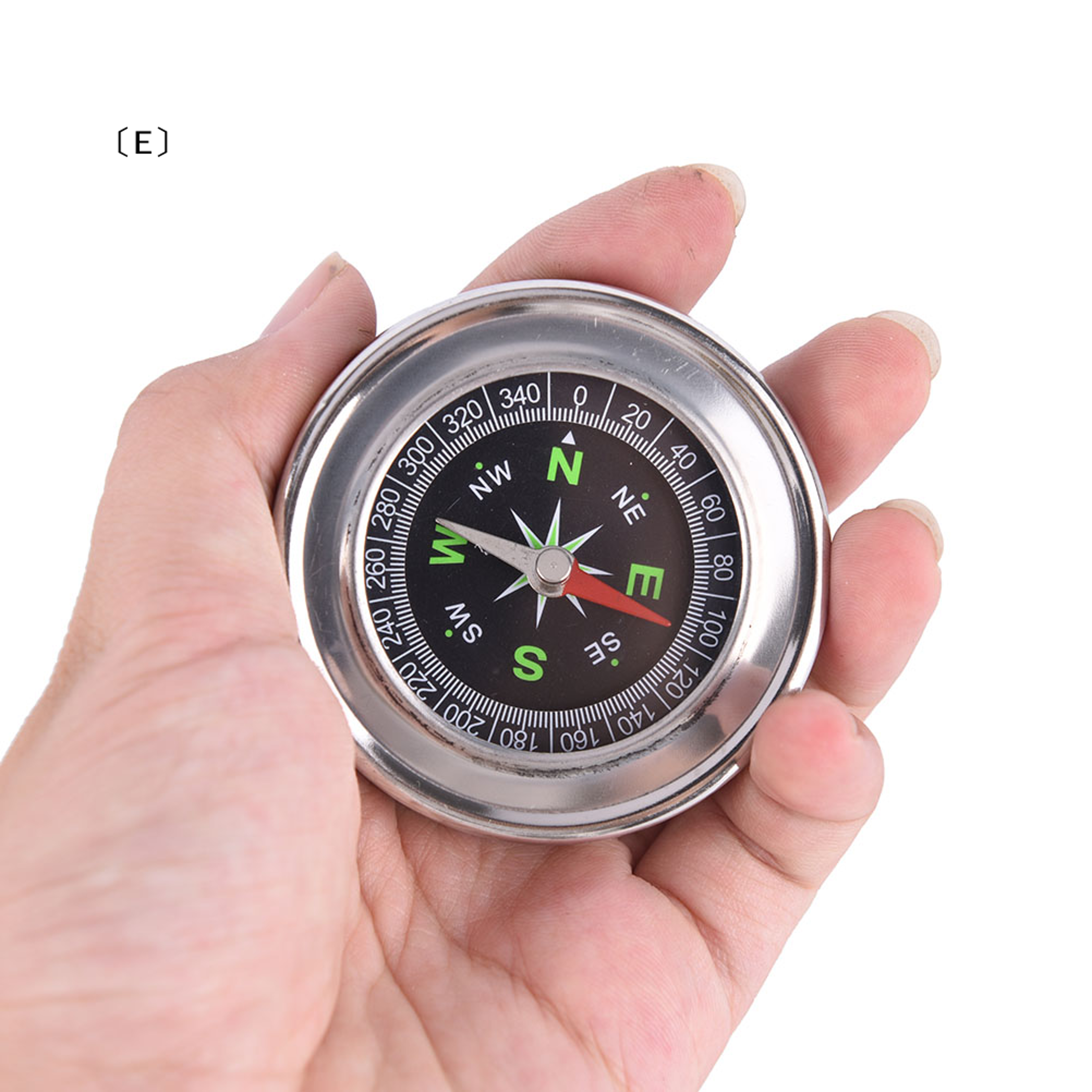 stainless steel portable compass outdoor student sports compass for navigation