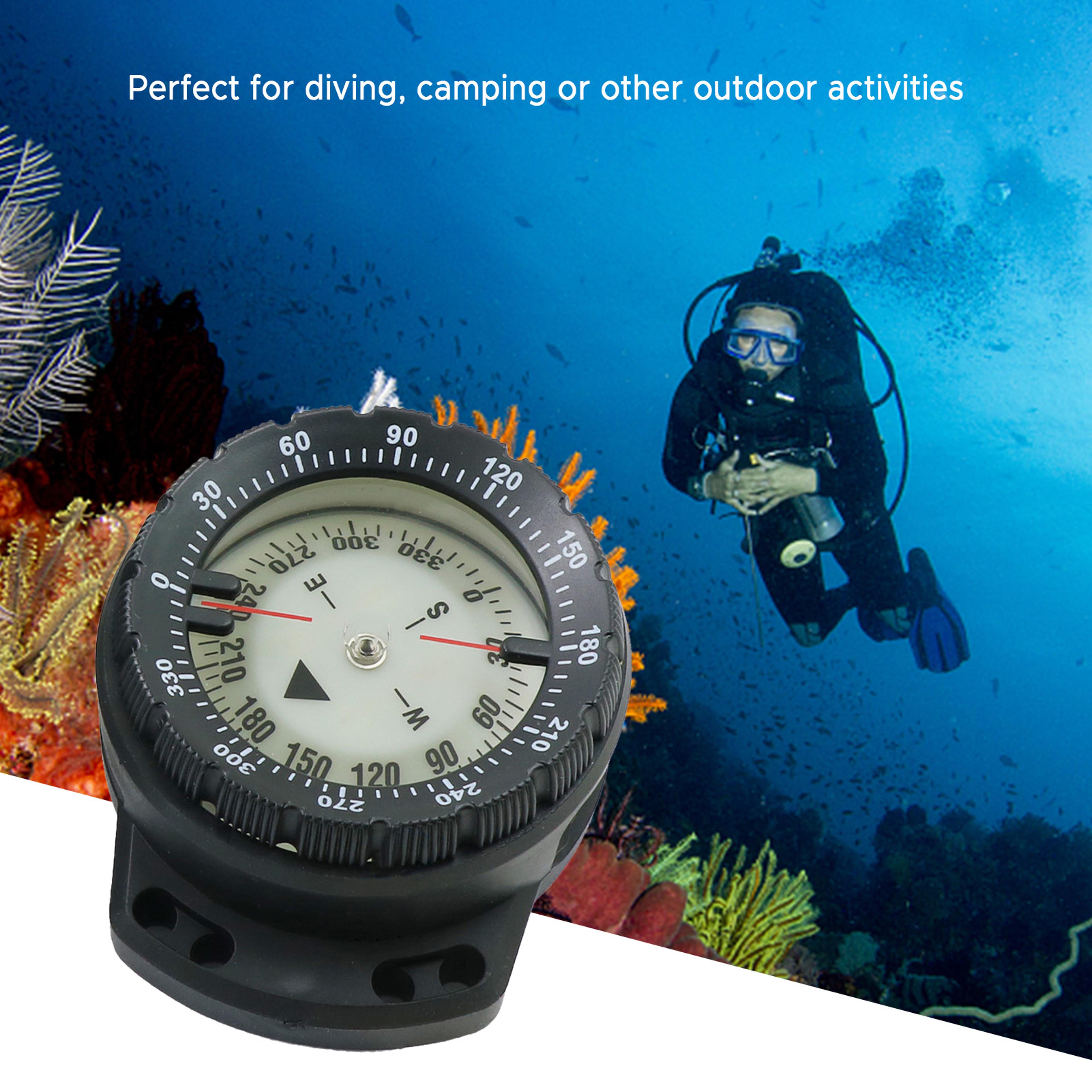 Luminous Waterproof Dive Wrist Compass  Ultimate Navigation Tool For Diving  Camping With Elastic R 1