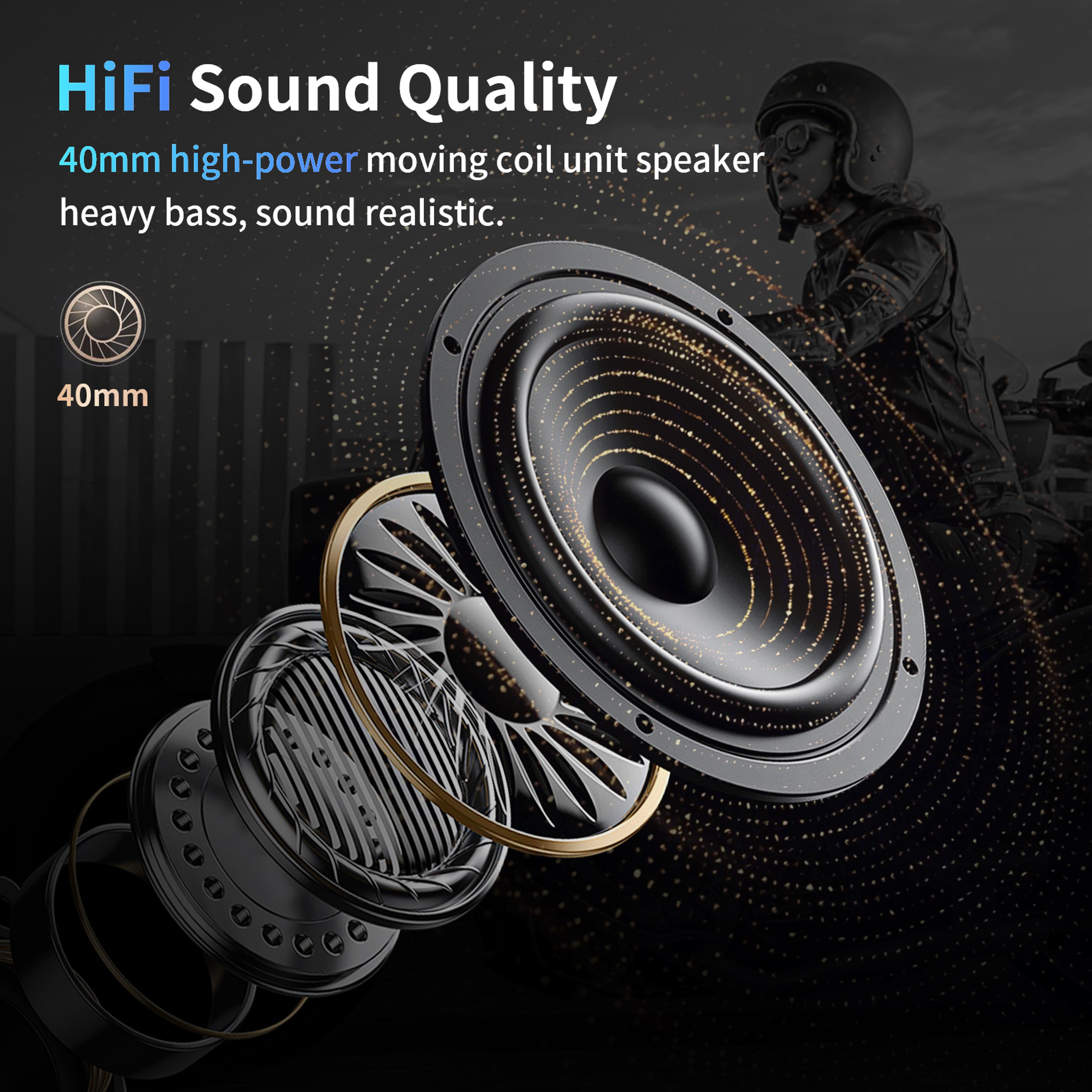 Bluetooth Motorcycle Intercom Headset  Wireless Communication For Helmets Easy Setup And Clear Soun 3