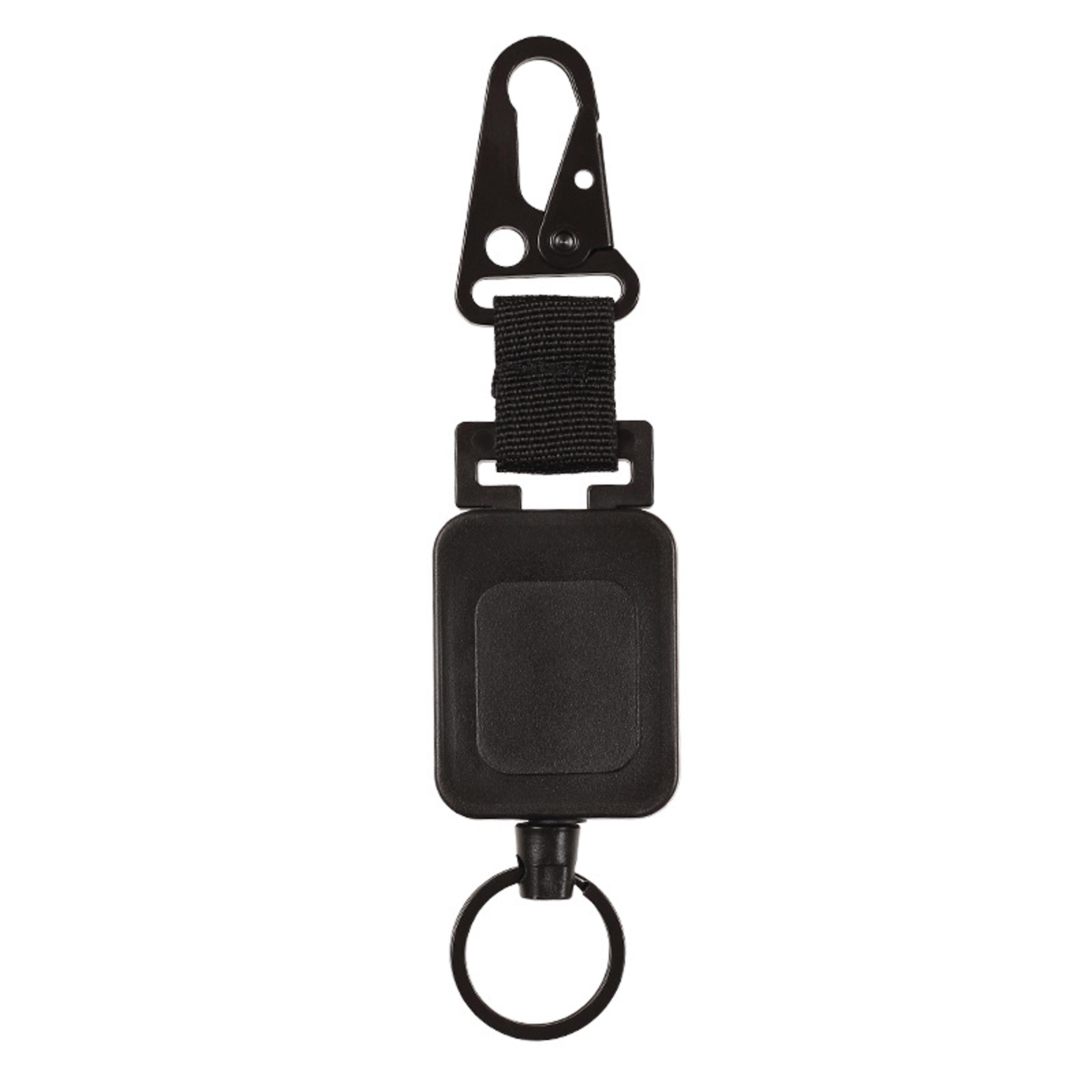 Steel Wire Retractable Key Holder With Molle Backpack Hook For Outdoor Use 6