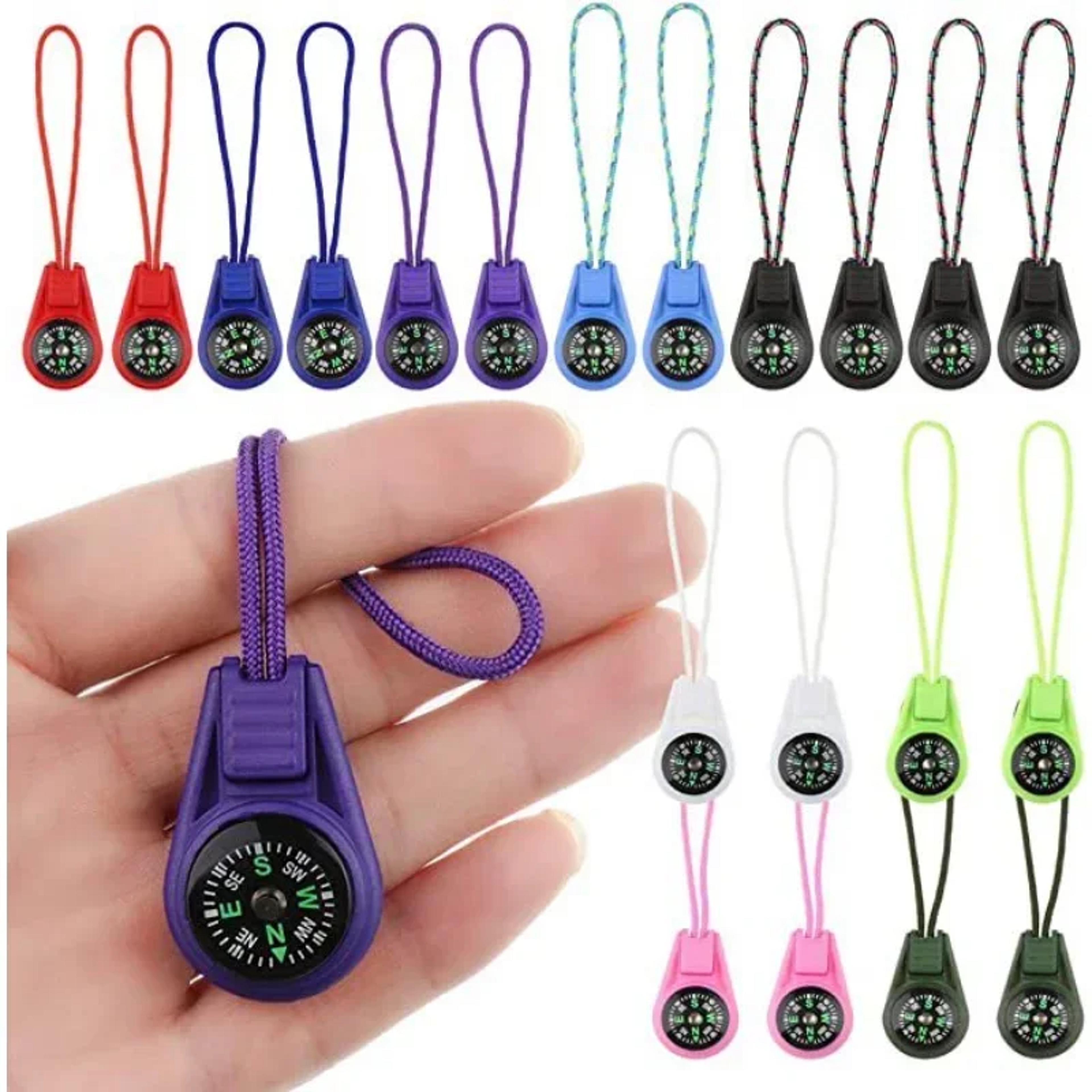 mini tactical compass keychain for outdoor survival, camping, hiking, and travel