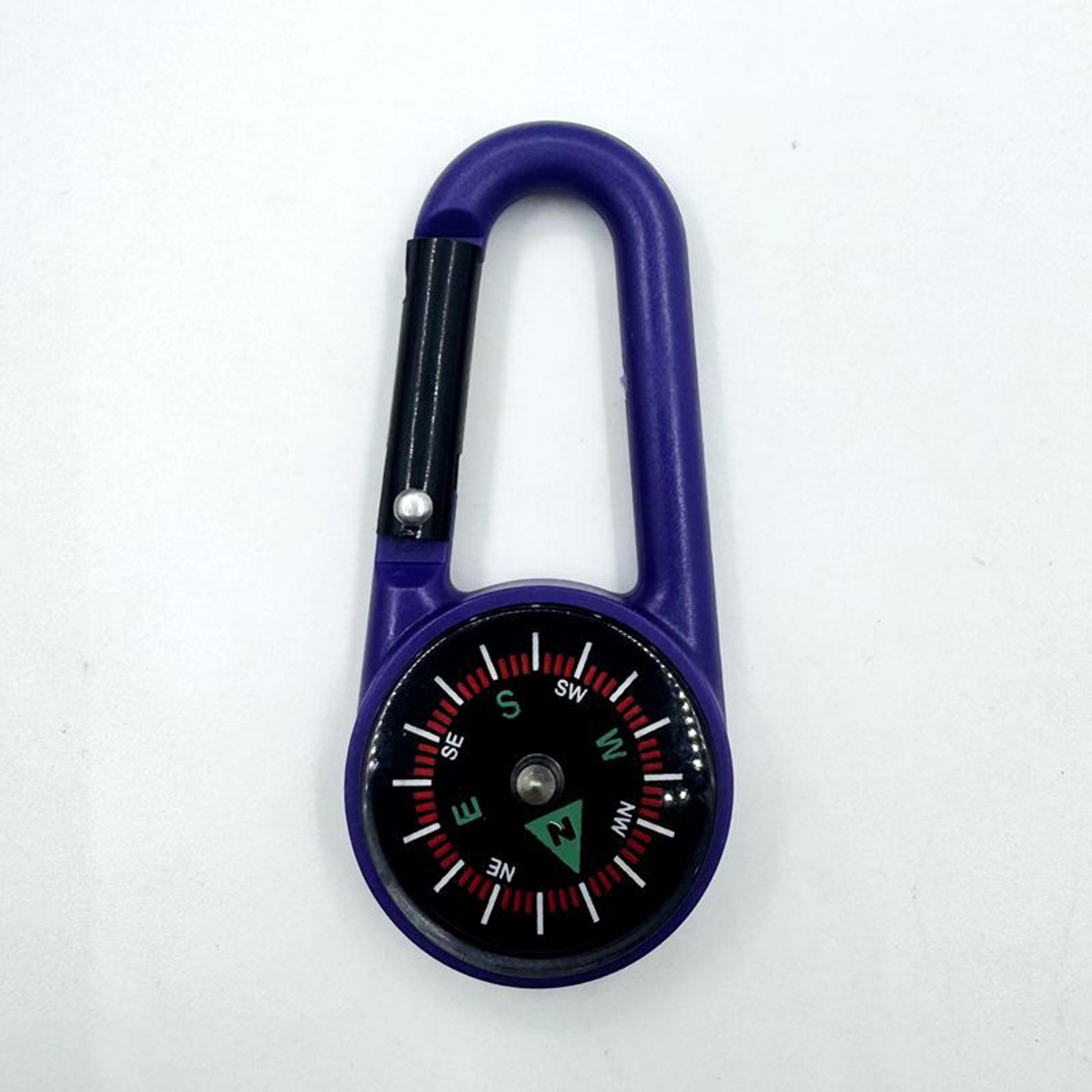 Outdoor Survival Backpack Buckle Compass Clip Portable Hiking Navigation Gear 8