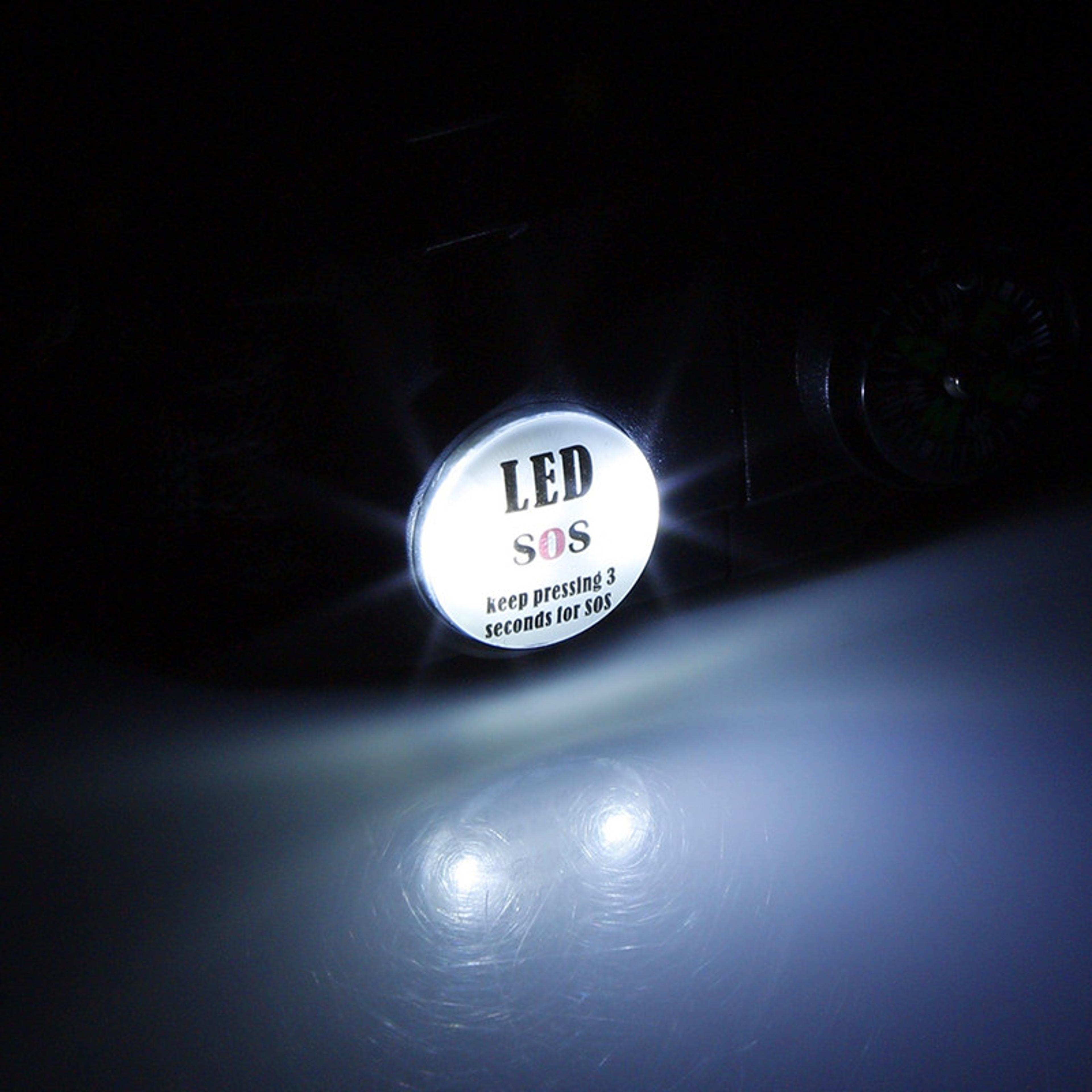 High Visibility Survival Bracelet With LED Light Compass And Whistle For Camping And Emergency Use 3