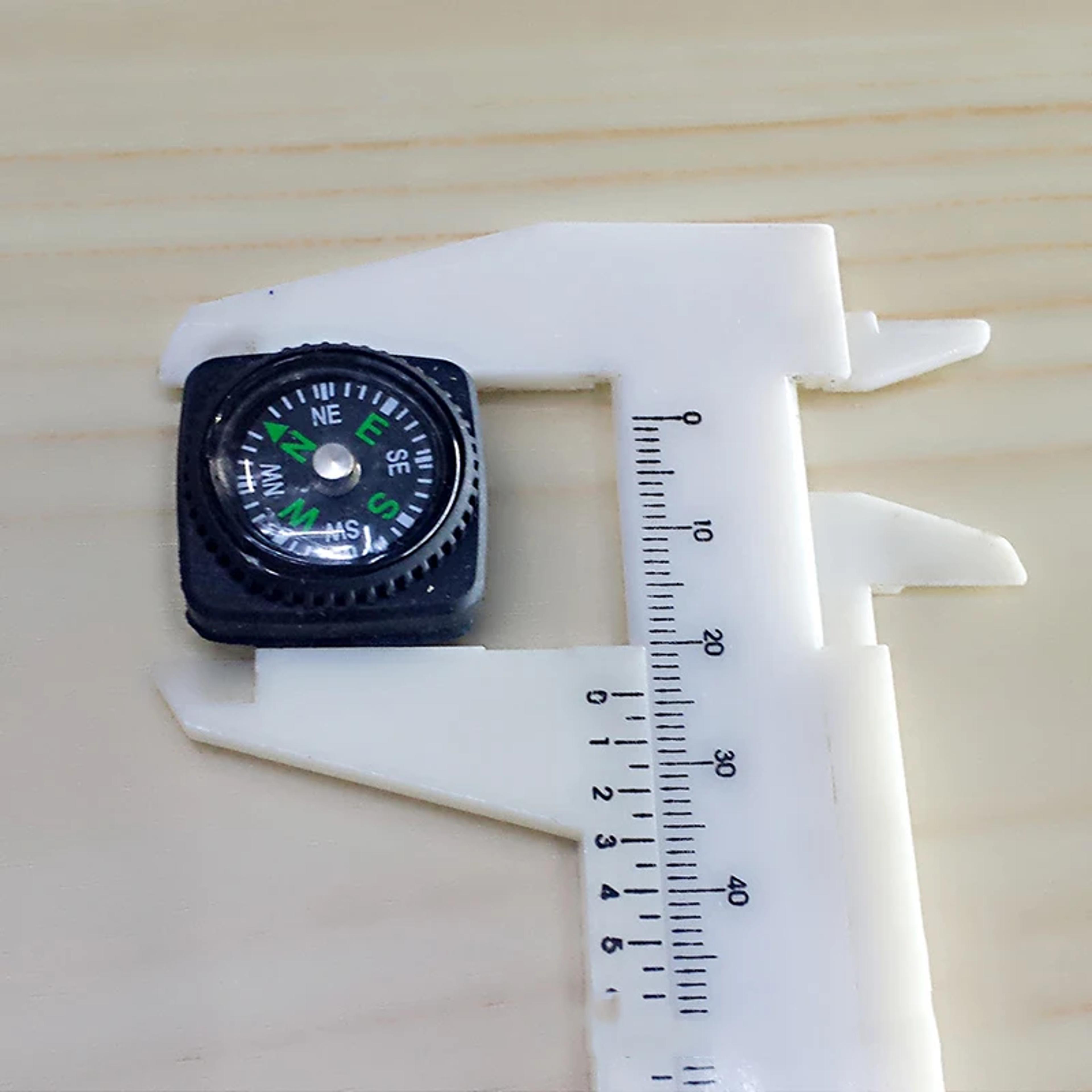 Mini Survival Compass Watch Strap Clip For Hiking Camping Navigation Gear 2