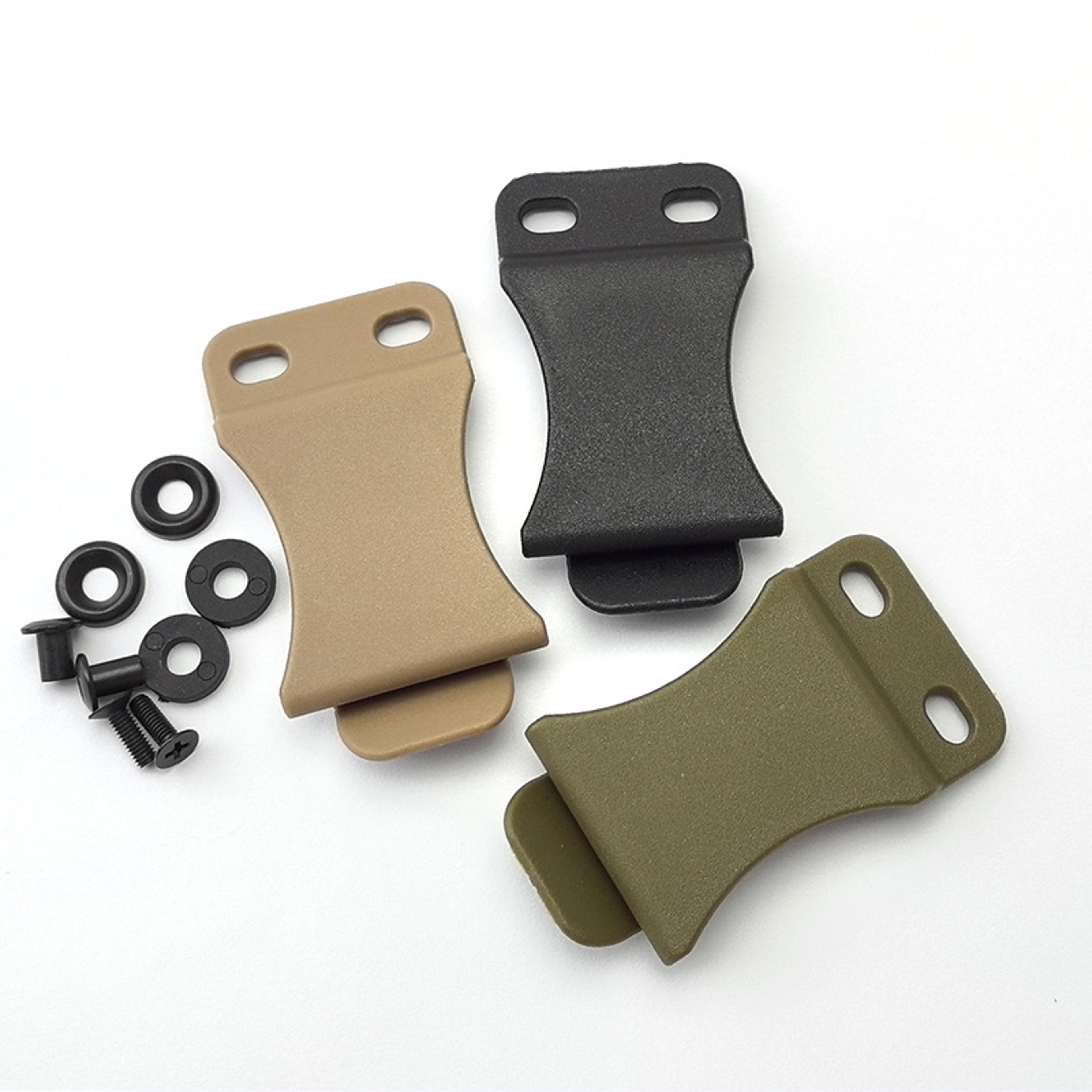 universal edc belt clip magazine pouch holder for tactical gear and outdoor utility