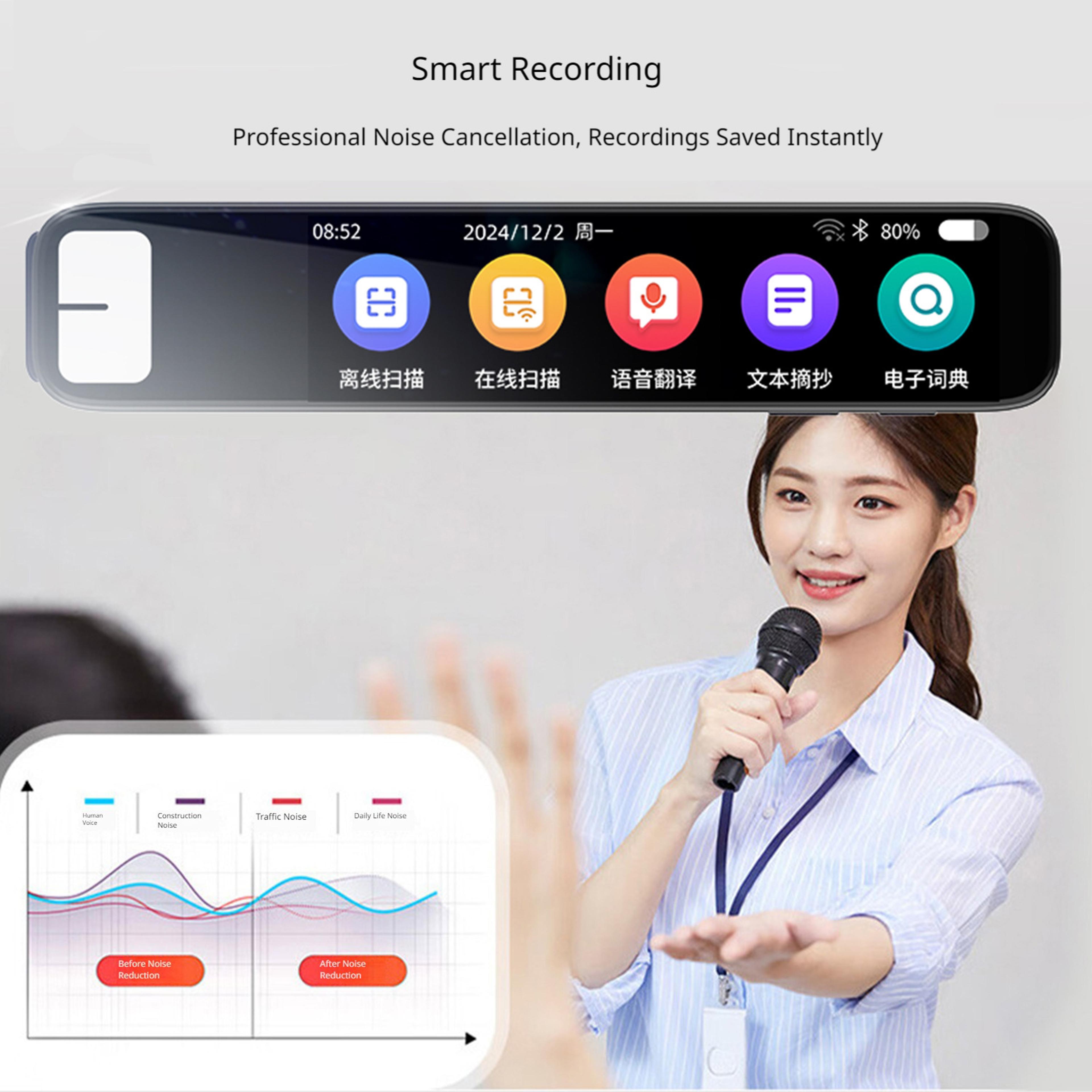 Smart AI Translation Pen Scanner Voice Translator With Offline Language Learning  Reading Assistant 3