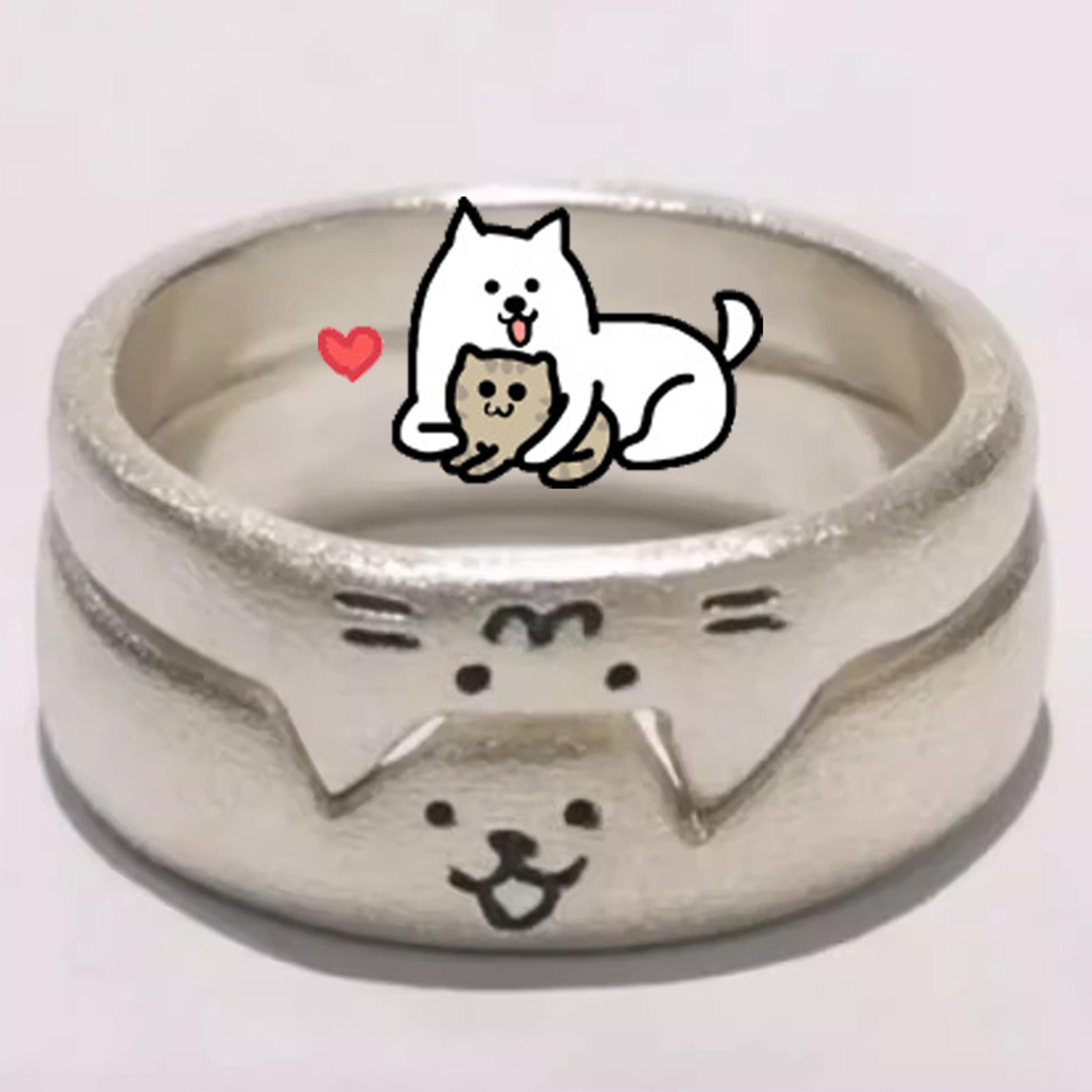 Romantic Couple Rings Set Adjustable Couple Rings Promise Jewelry Gift For Him And Her 5