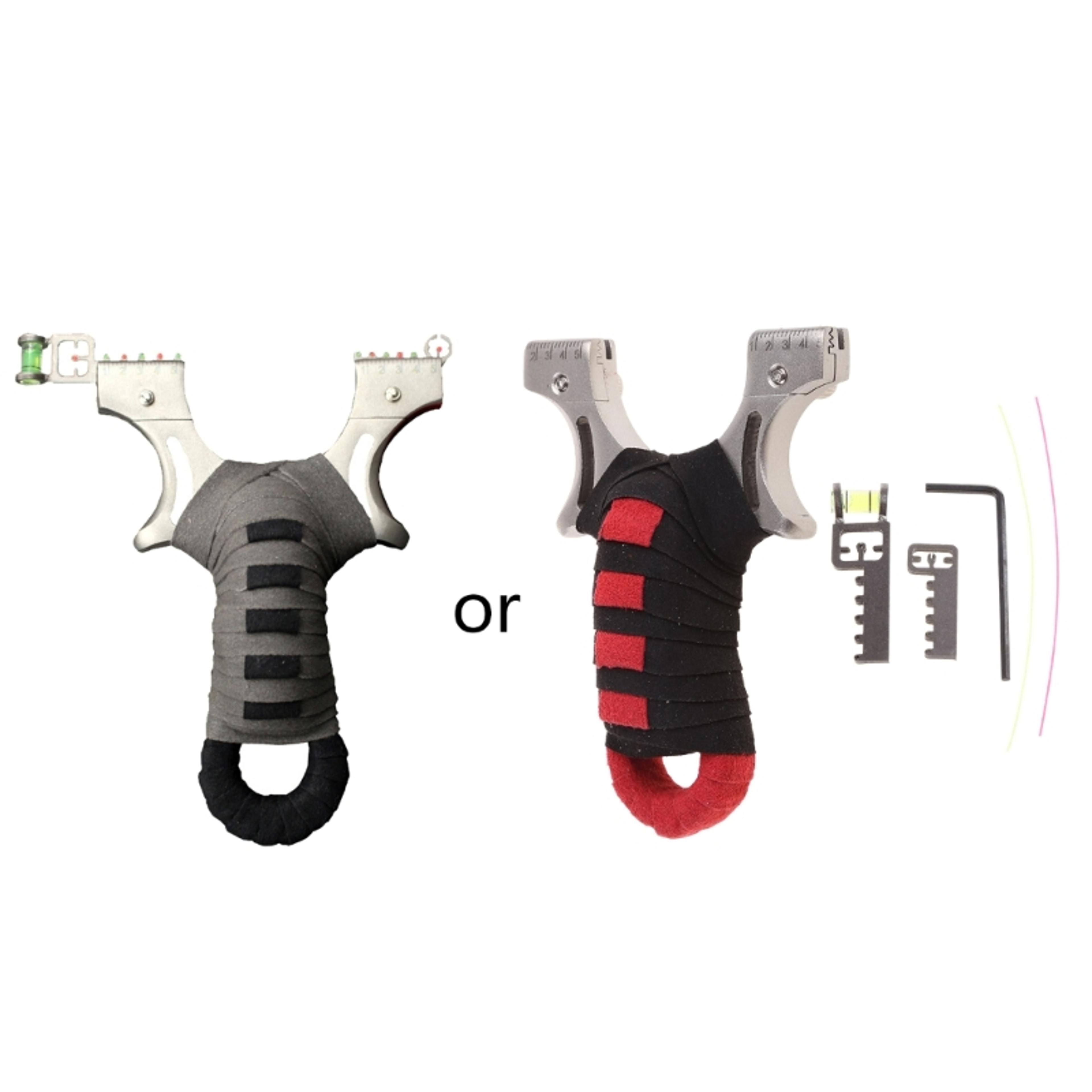high precision stainless steel slingshot catapult for hunting and outdoor survival