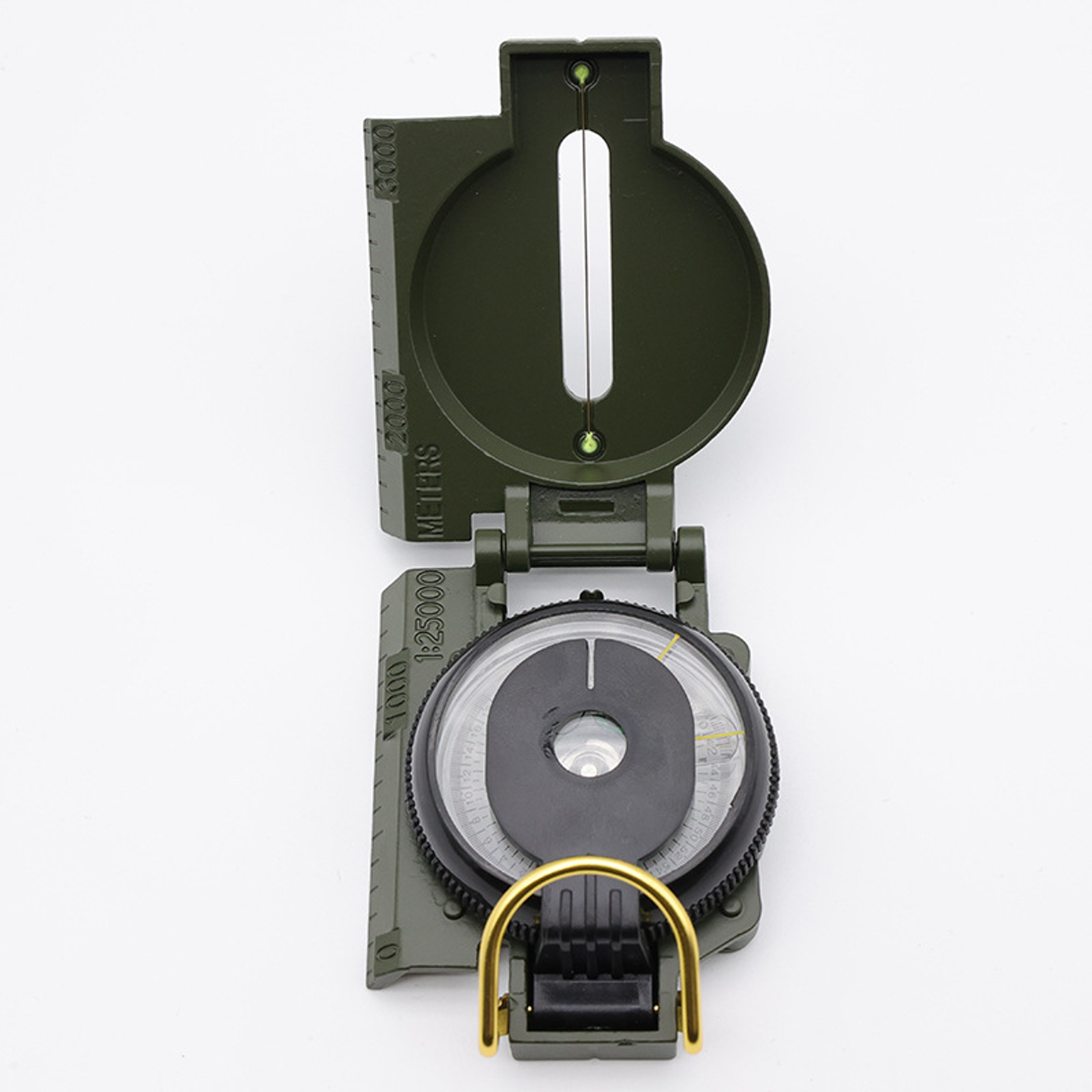 high precision waterproof metal compass for hiking survival navigation