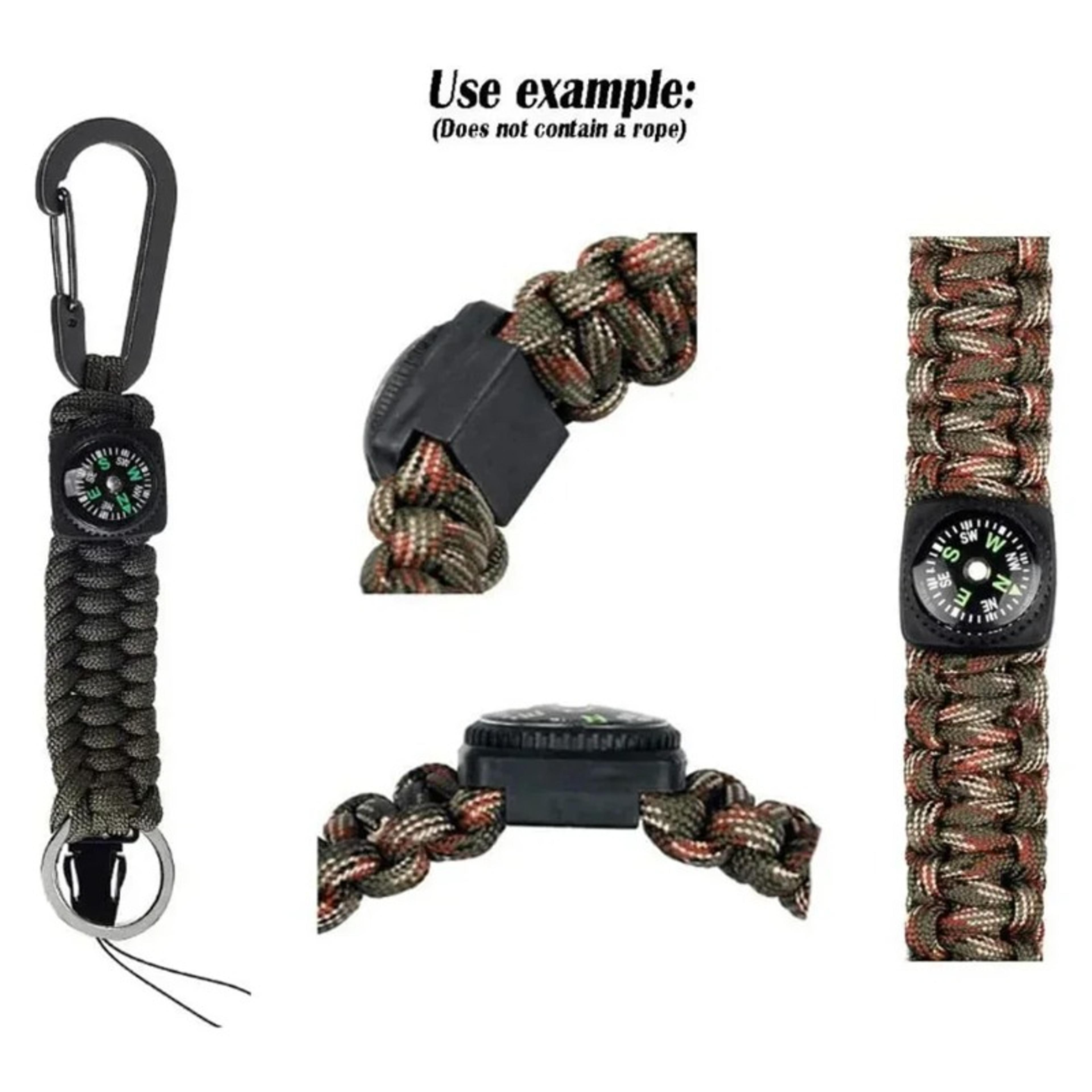Mini Watch Strap Compass Survival Tool Portable Hiking Navigation Button For Outdoor Adventure 0