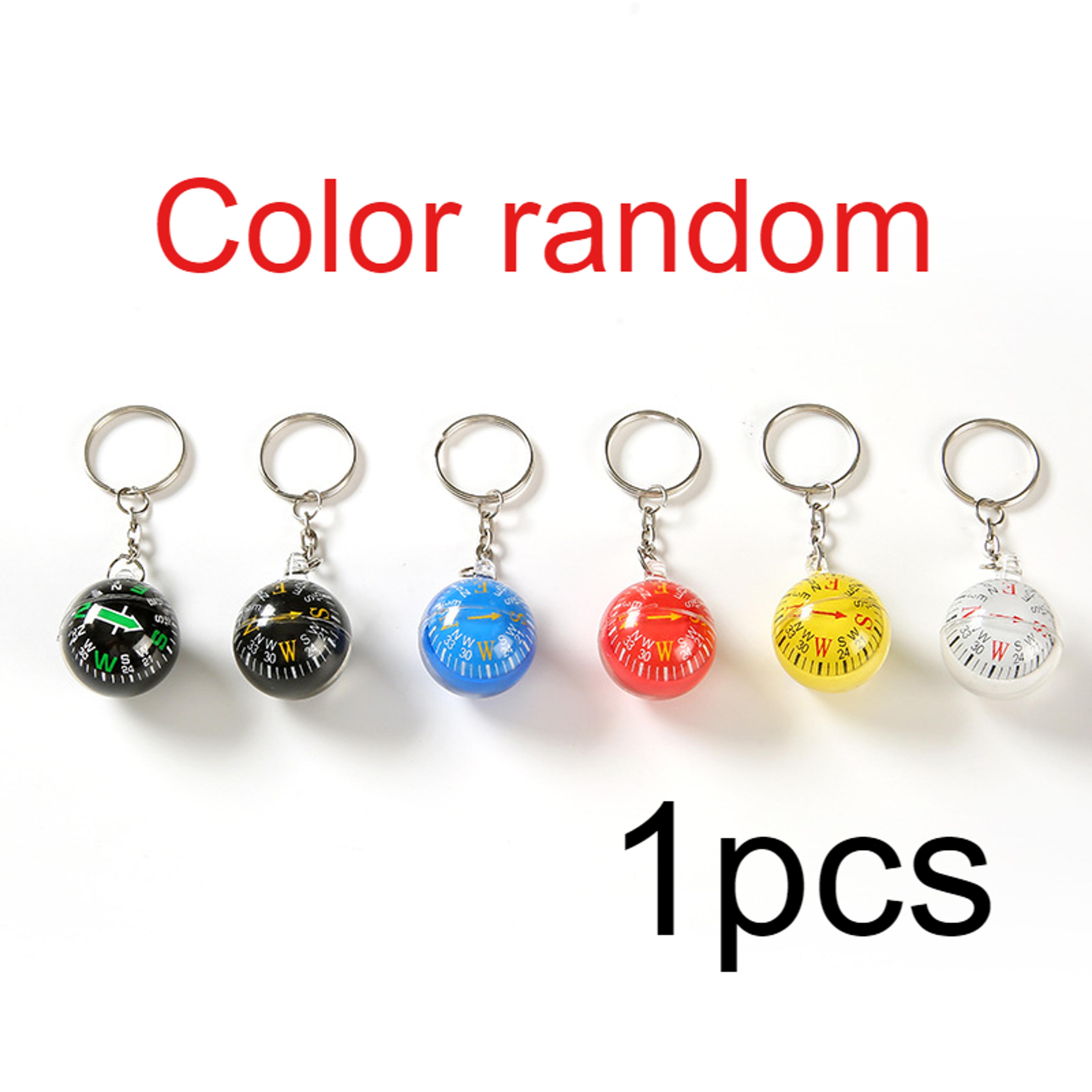 Mini Outdoor Survival Compass Keychain Portable Lightweight Navigation Tool For Hiking Camping 6