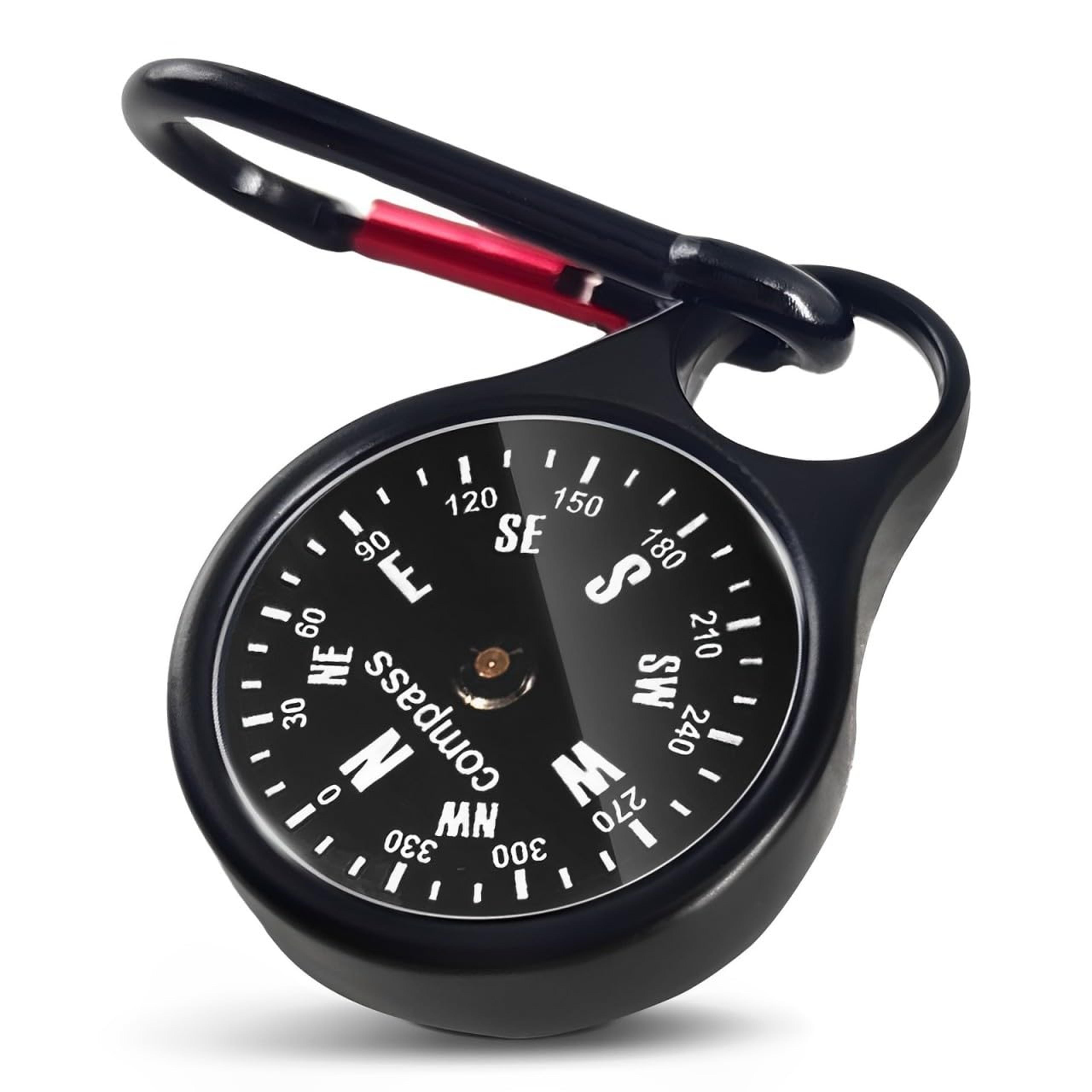 portable waterproof pocket compass for hiking camping survival navigation