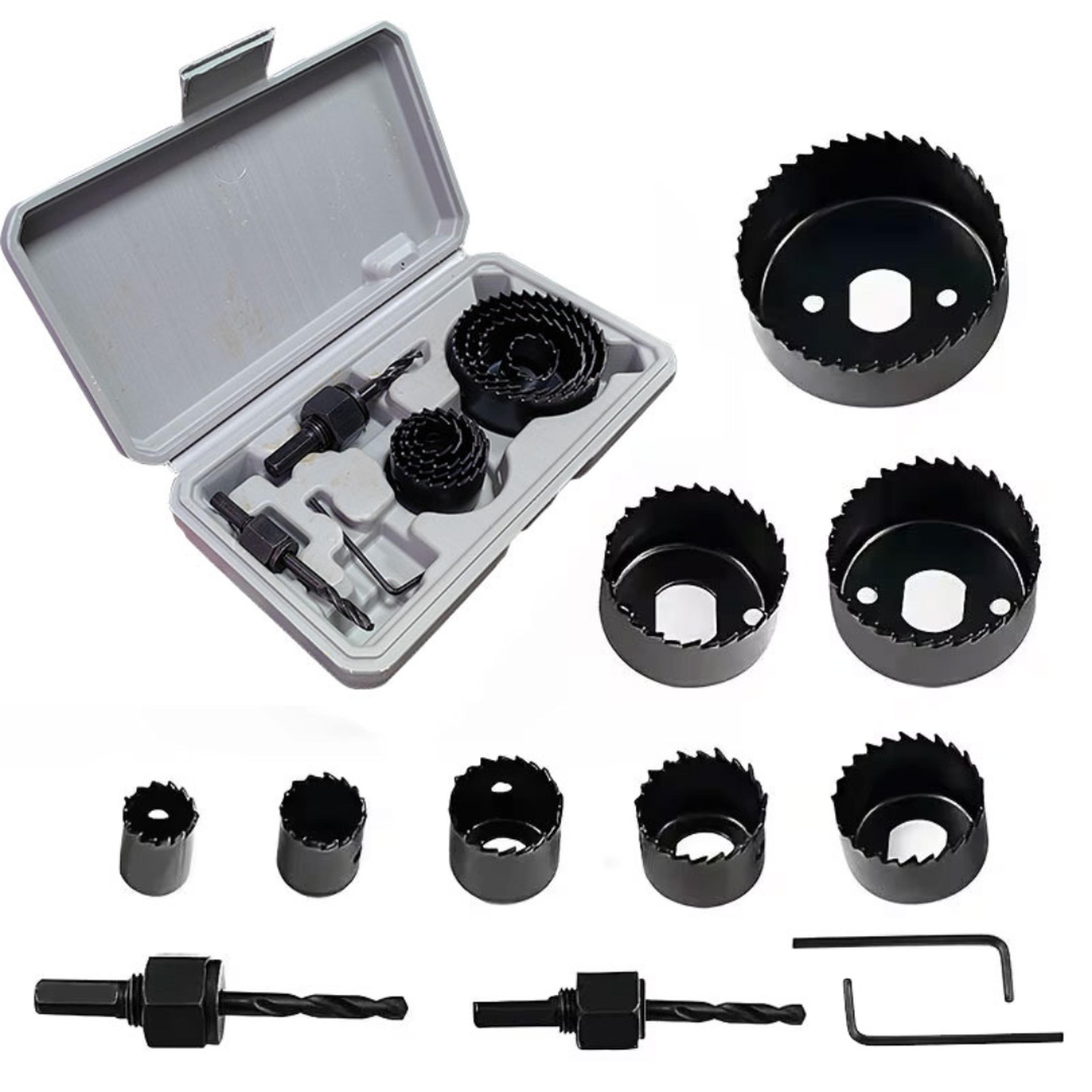 high precision hole saw kit for wood pvc plastic cutting