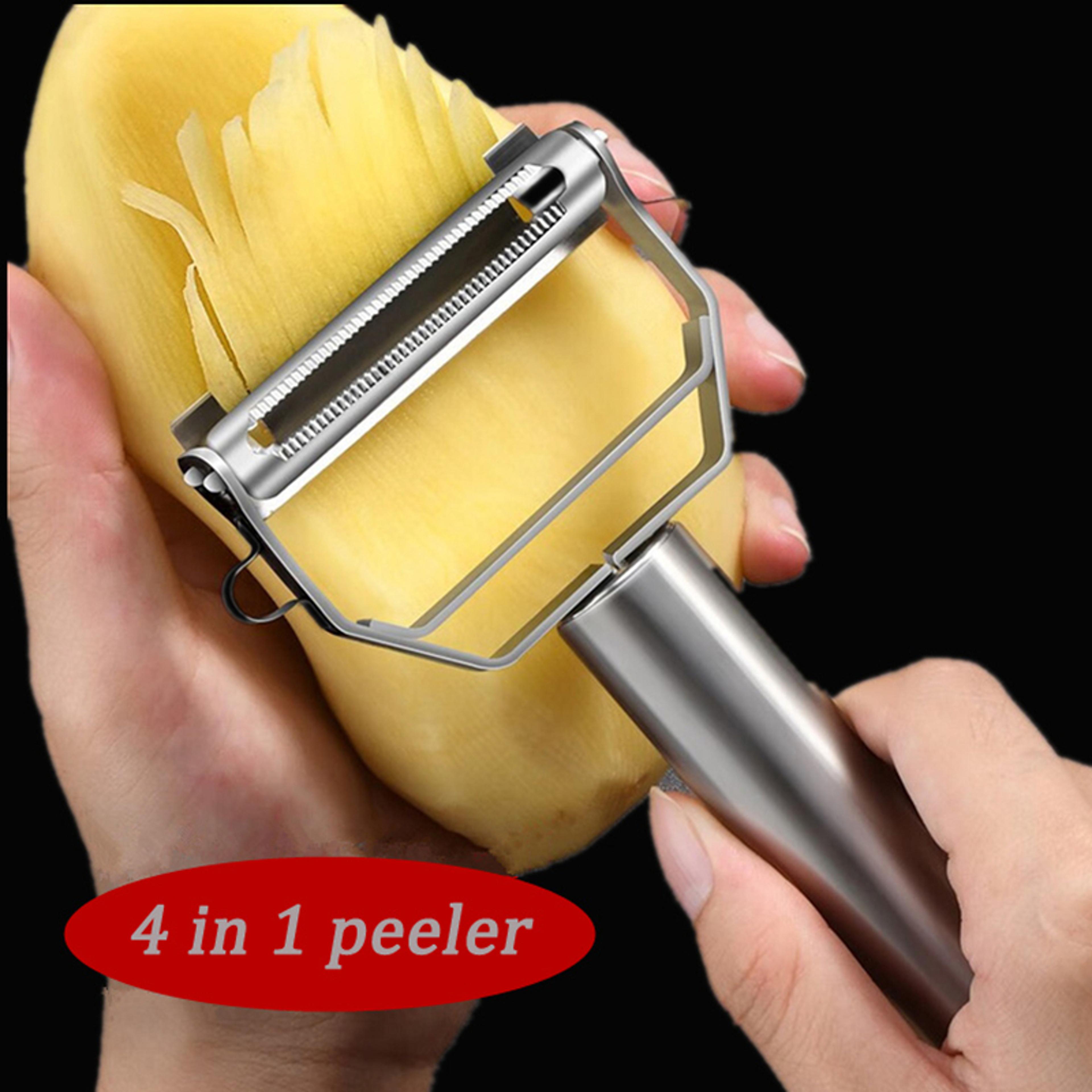 High Precision Stainless Steel Vegetable Peeler For Smooth Fruit And Kitchen Prep 0